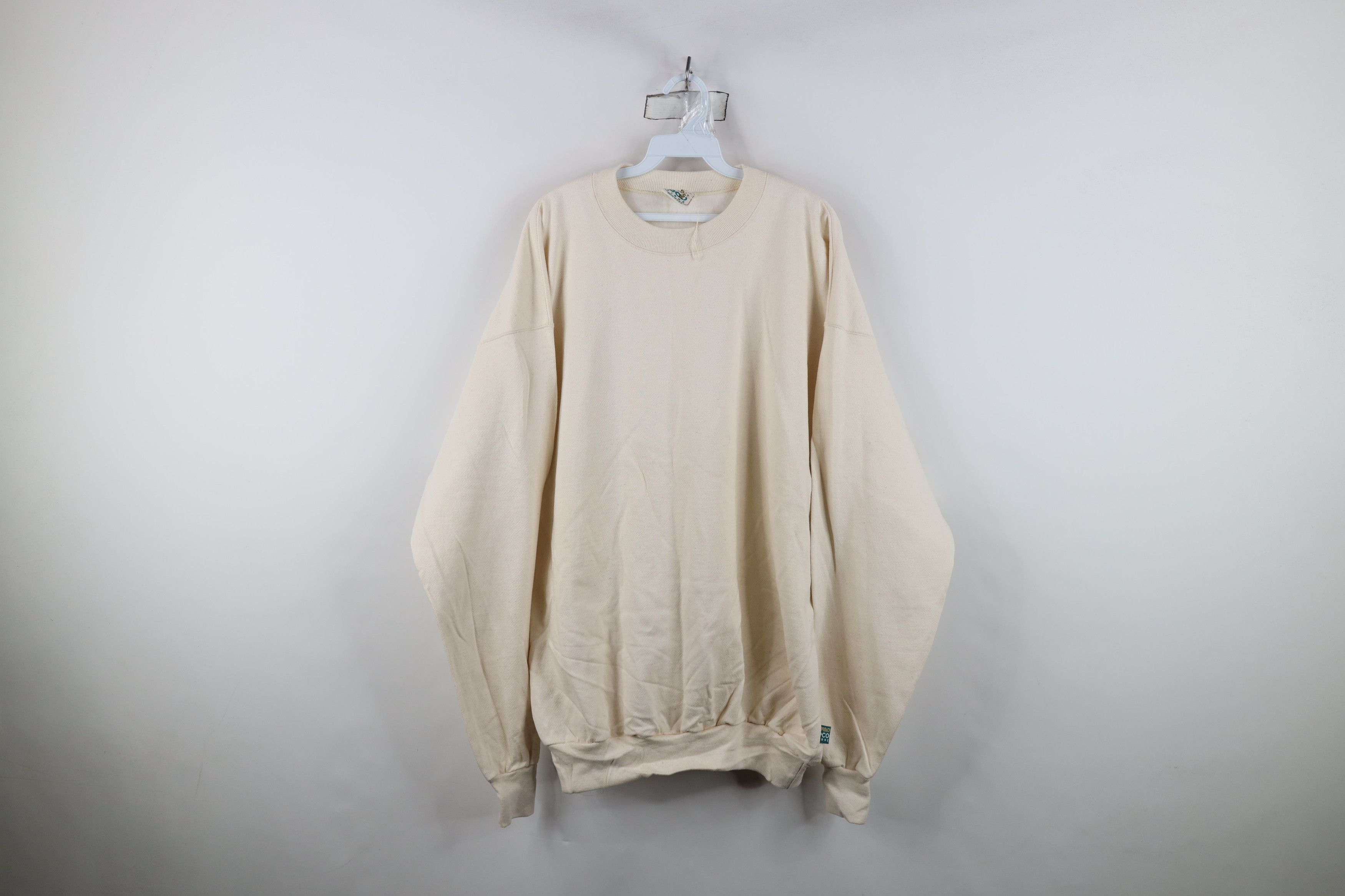 Vintage Deadstock Vintage 90s Streetwear Fiber Sweatshirt USA Size US XL / EU 56 / 4 - 1 Thumbnail