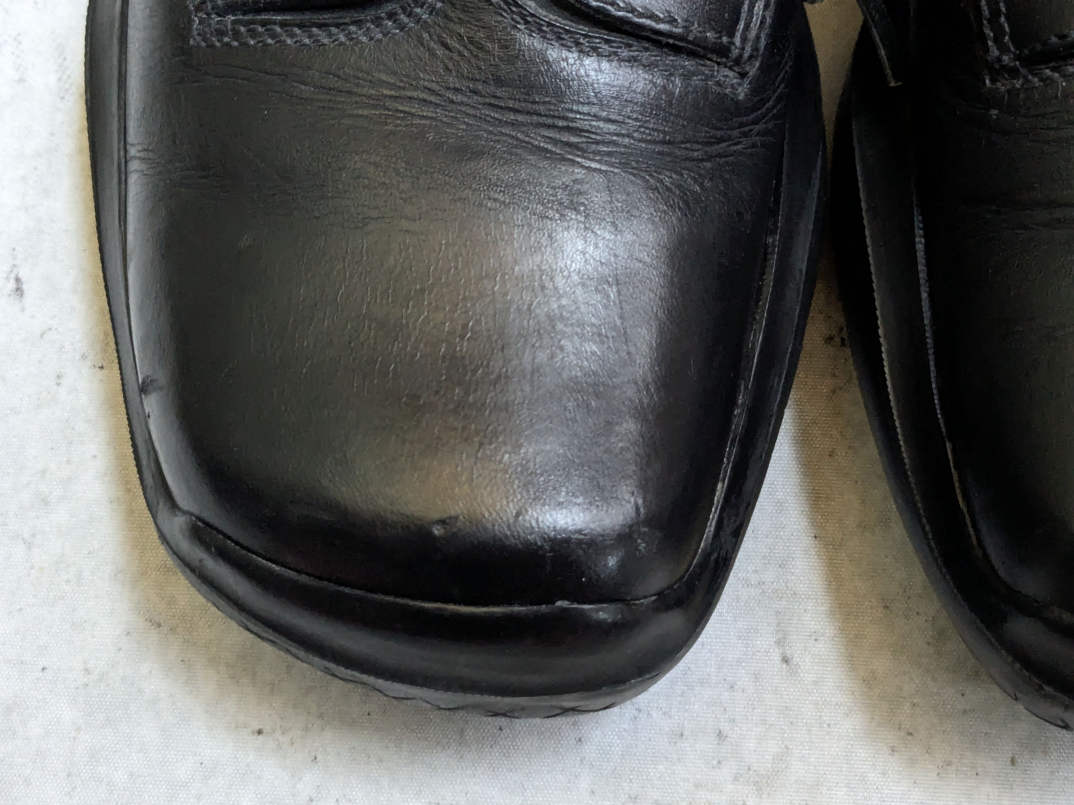 Prada Prada Sneakers Black 11 Low Tops Leather Vibram Size US 11 / EU 44 - 3 Thumbnail
