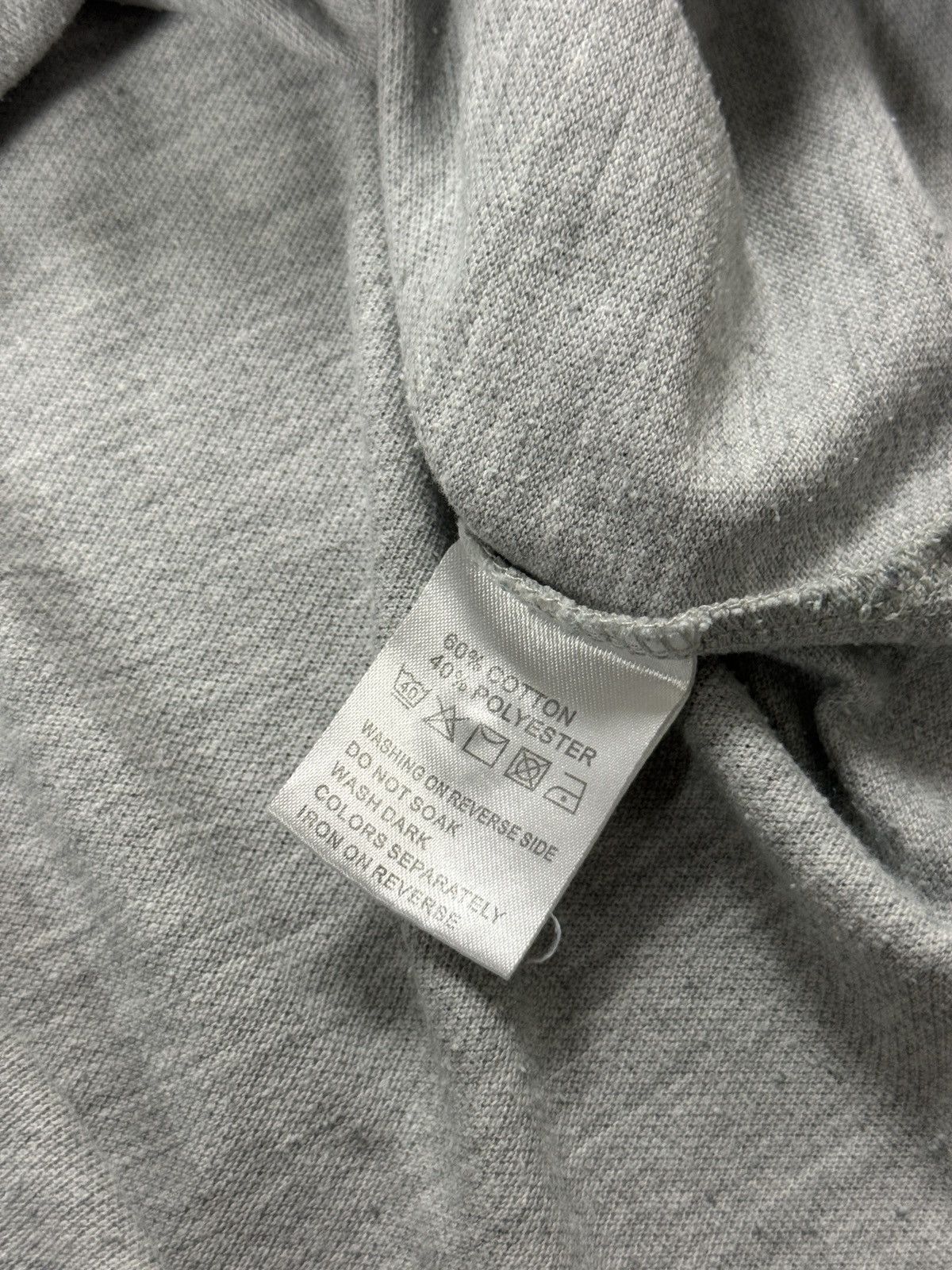 Yves Saint Laurent Yves Saint Laurent polo big logo t-shirt vintage grey Size US XL / EU 56 / 4 - 5 Thumbnail
