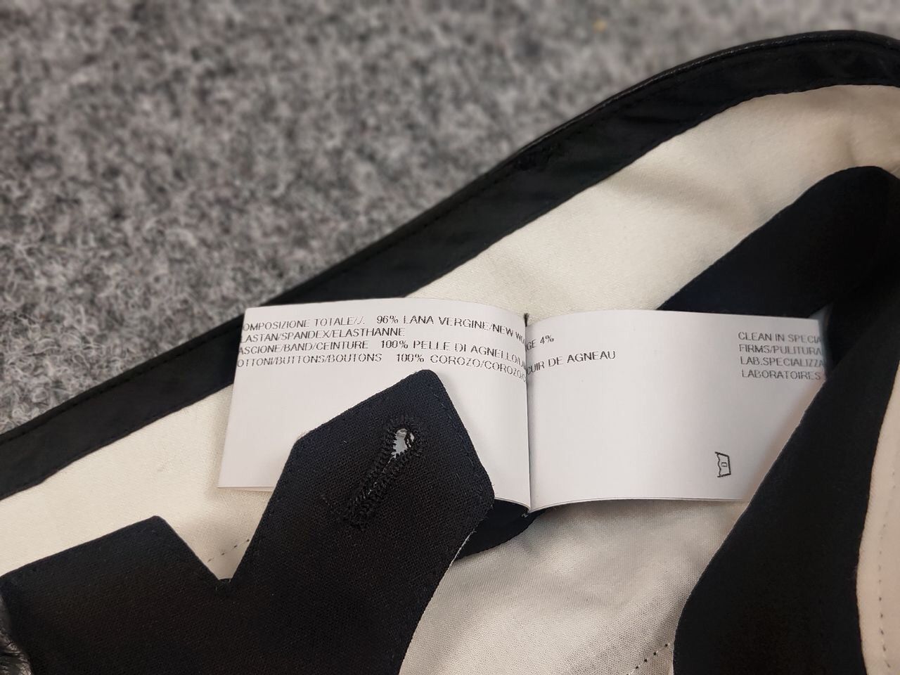 Rick Owens Rick Owens Astaires stretch Wool cropped pantalone Pants Size US 32 / EU 48 - 14 Thumbnail