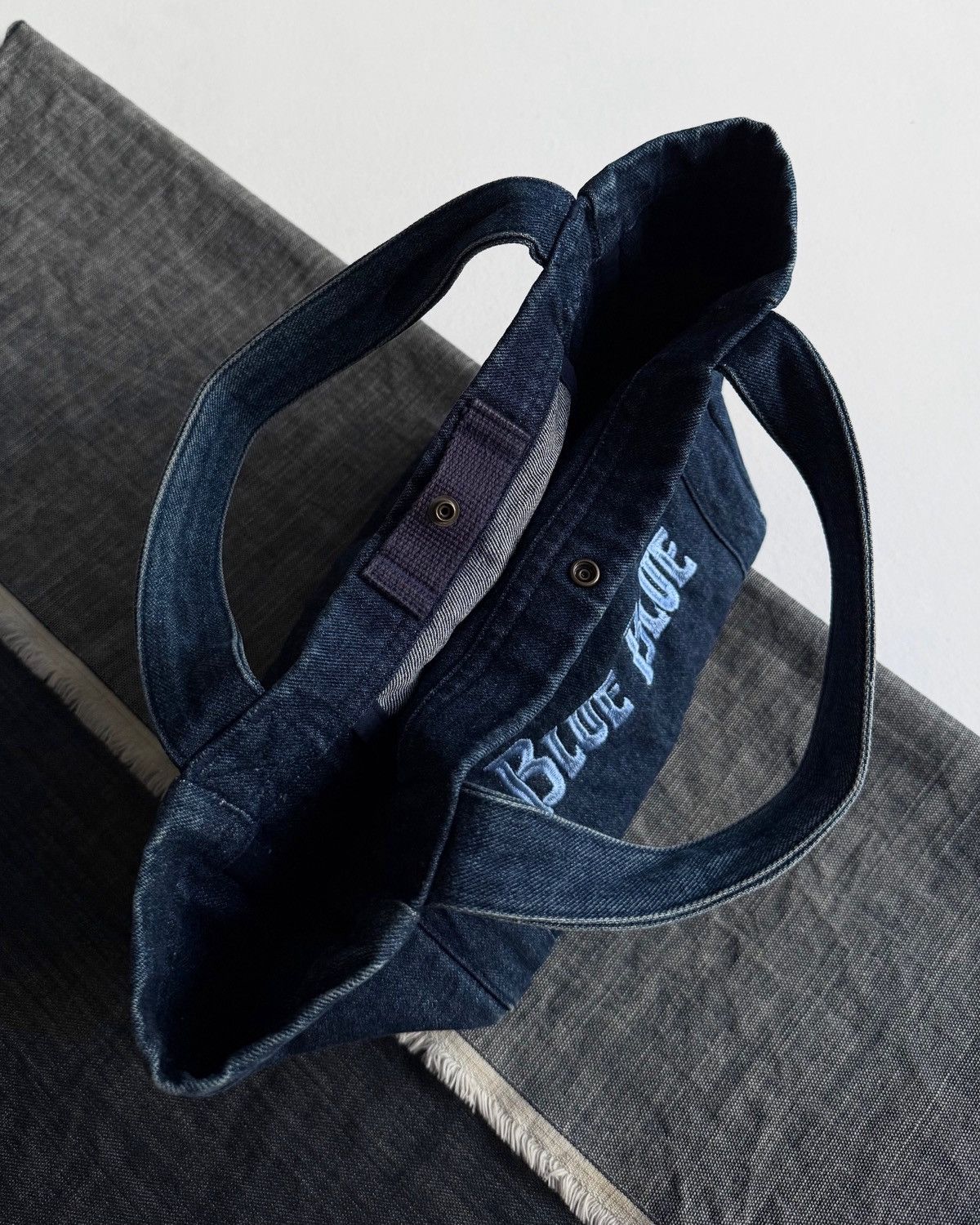 Blue Blue Japan BLUE BLUE ANCHOR DENIM TOTE BAG Size ONE SIZE - 5 Thumbnail