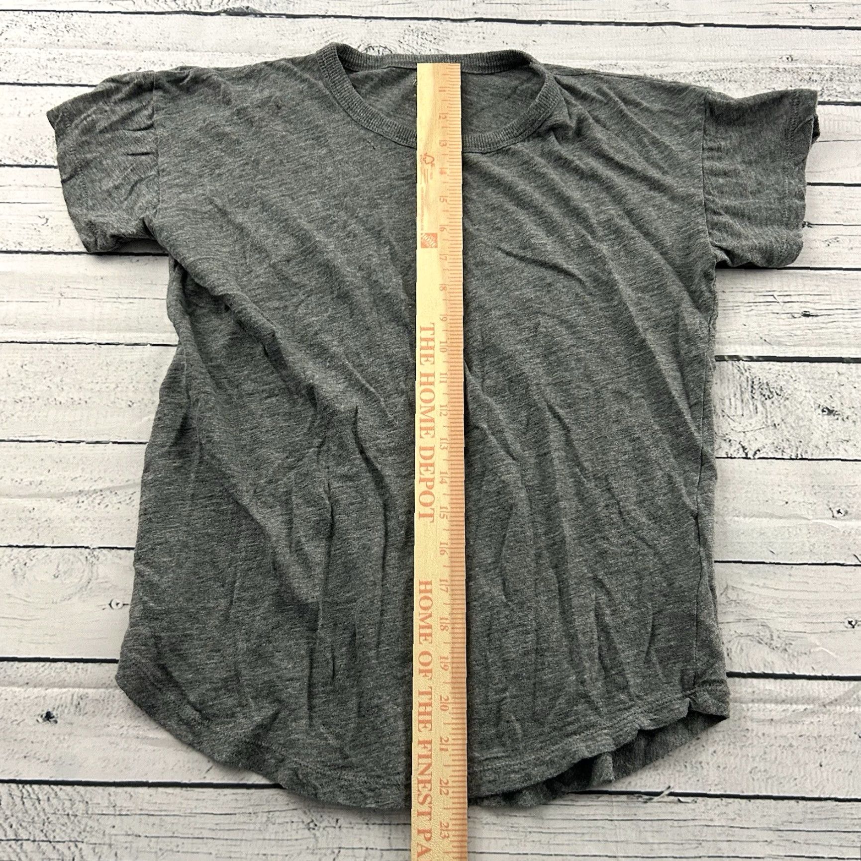 Madewell Madewell Short Sleeve T Shirt Women S Gray Shirt Women's Small Gray Madewell Short Sleeve T Shirt Women S Gray Size S / US 4 / IT 40 - 3 Thumbnail