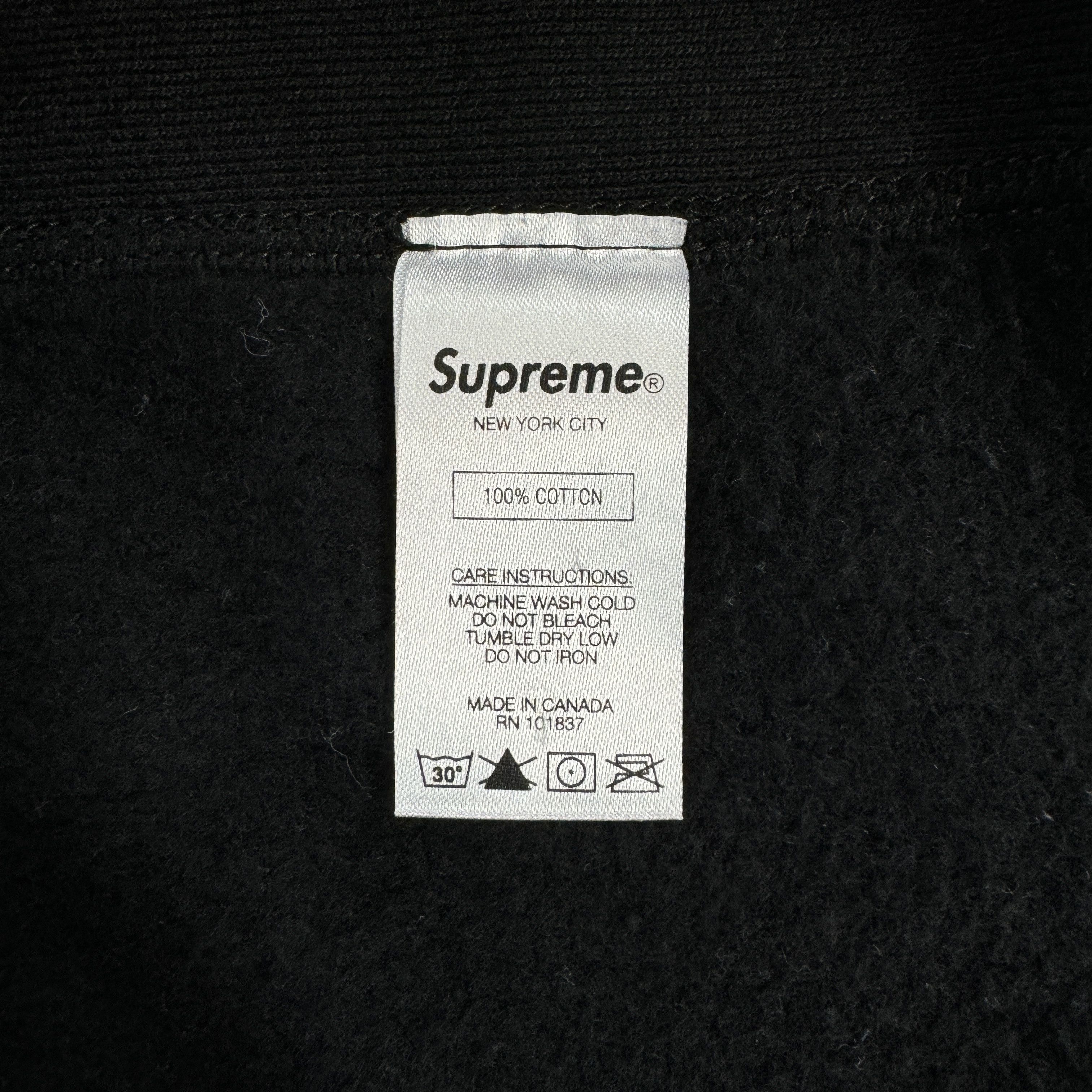 Supreme Supreme Box Logo Crewneck Sweatshirt In Black RRP £500 Size US M / EU 48-50 / 2 - 7 Thumbnail