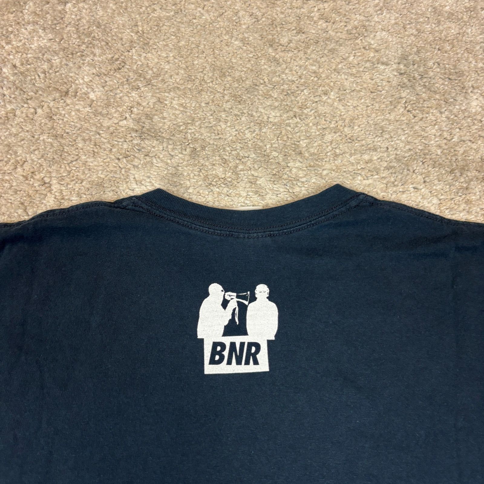 Gildan Boys Noize BNR Records T Shirt Men's Large Y2K Rare Size US L / EU 52-54 / 3 - 4 Thumbnail
