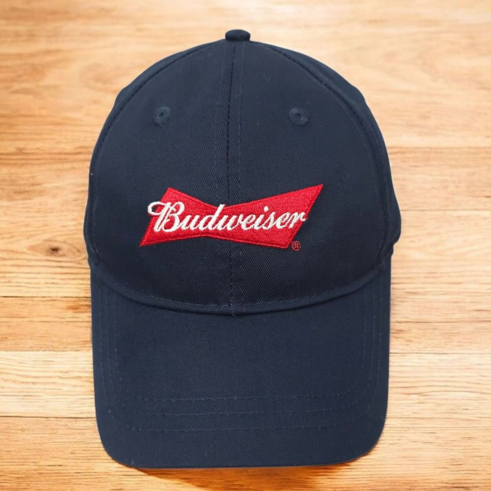 Budweiser Budweiser Strapback Cap Embroidered Logo Trucker Baseball Size ONE SIZE - 1 Thumbnail