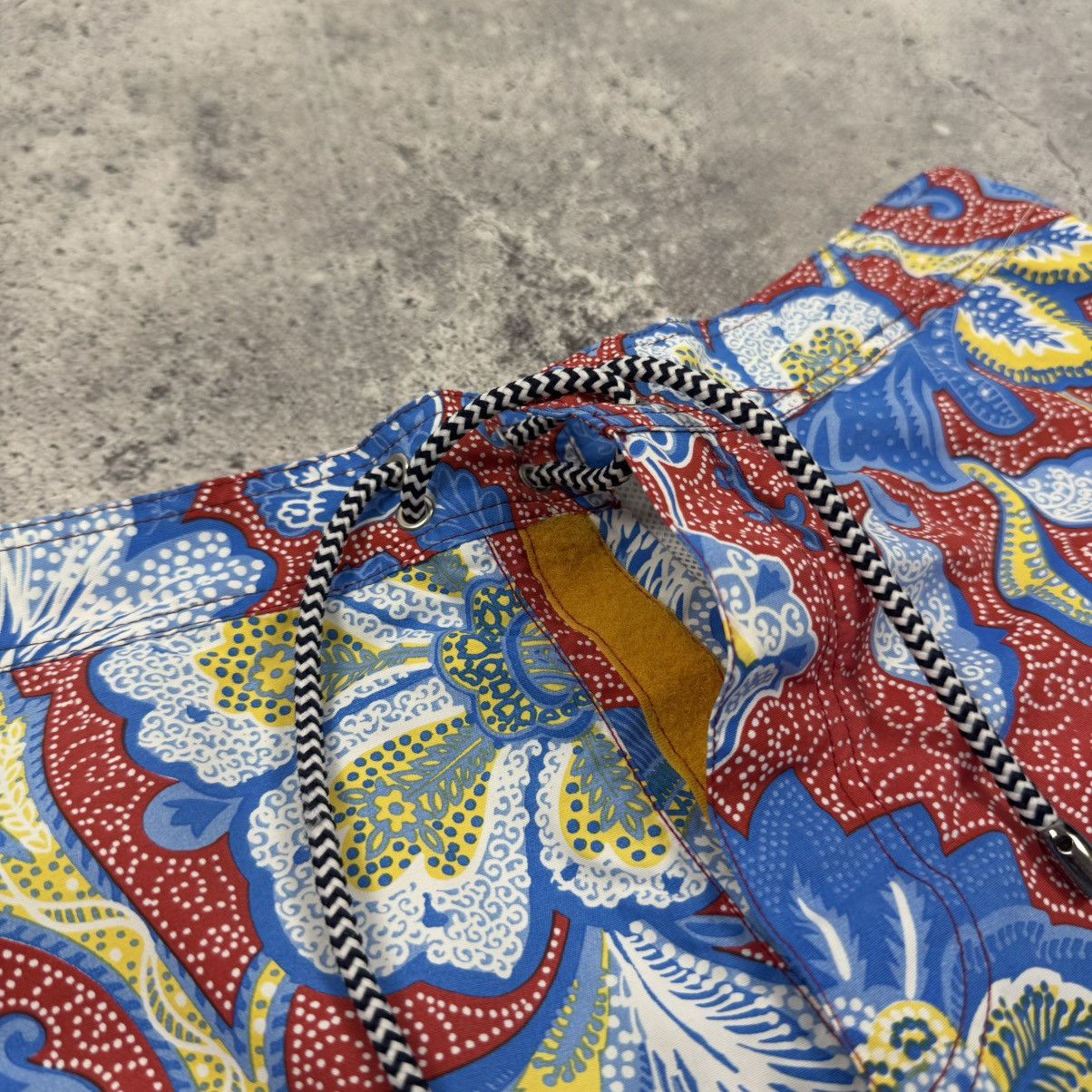 Etro Etro Paisley Floral Pattern Swim Shorts Trunks Size US 36 / EU 52 - 5 Thumbnail