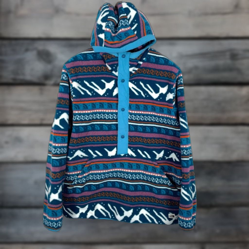 The North Face The North Face Carbondale 1/4 Snap Fleece Pullover Men’s XL Fair Isle Hooded Shirt Size US XL / EU 56 / 4 - 1 Thumbnail