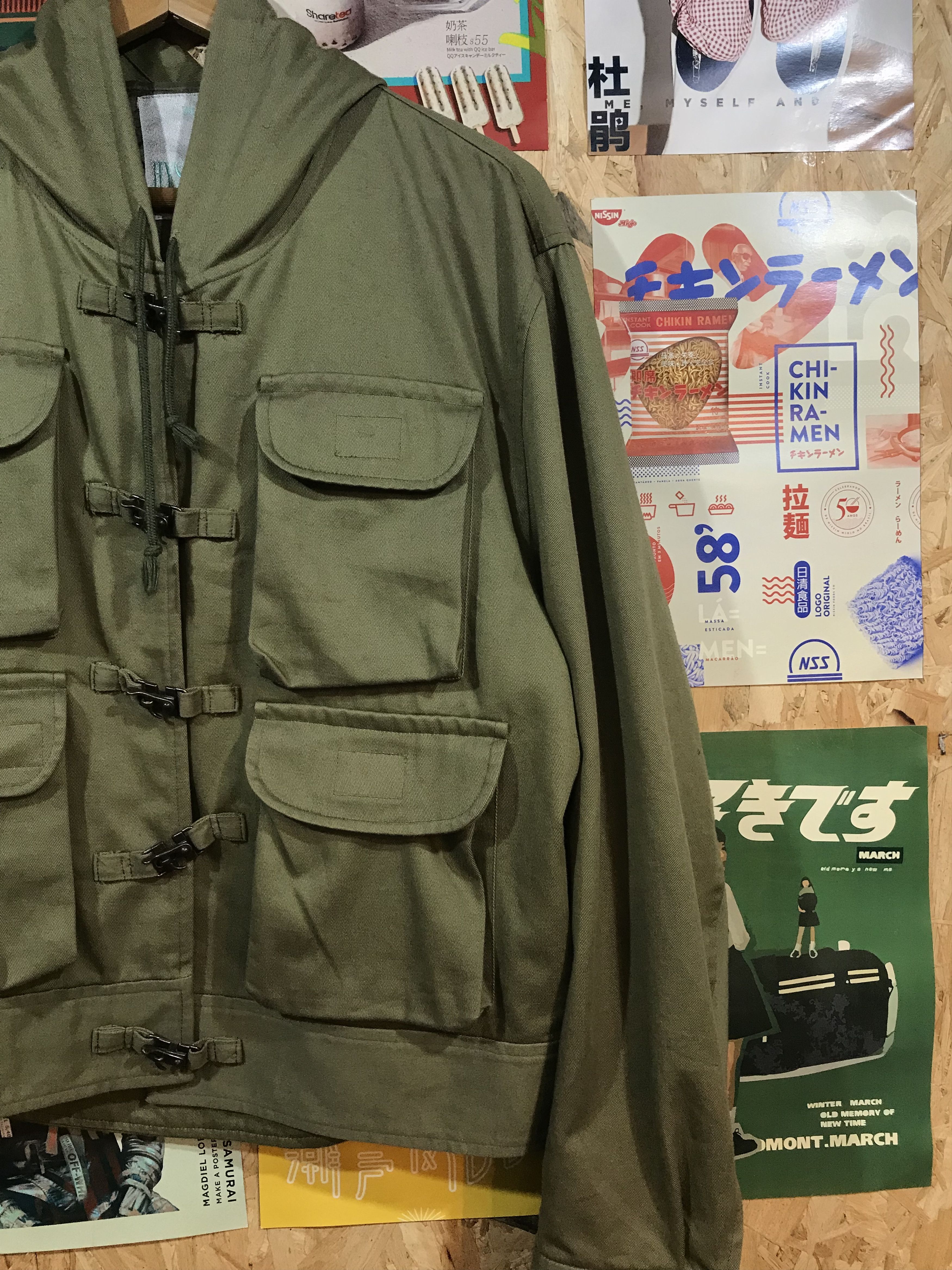 Hysteric Glamour Hysteric Glamour Army Fashion Multi Pocket Hoodie Jacket Size US M / EU 48-50 / 2 - 4 Thumbnail