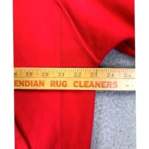 Champion VINTAGE Champion Sweatshirt Mens Medium Reverse Weave Red Richmond Spiders Hoodie Pullover Size US M / EU 48-50 / 2 - 7 Thumbnail