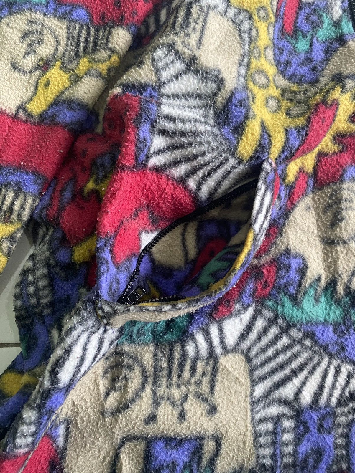 Habitat × Japanese Brand Animal Full printed Zip Up Hoodie Fleece Sweaters Size US XL / EU 56 / 4 - 5 Thumbnail