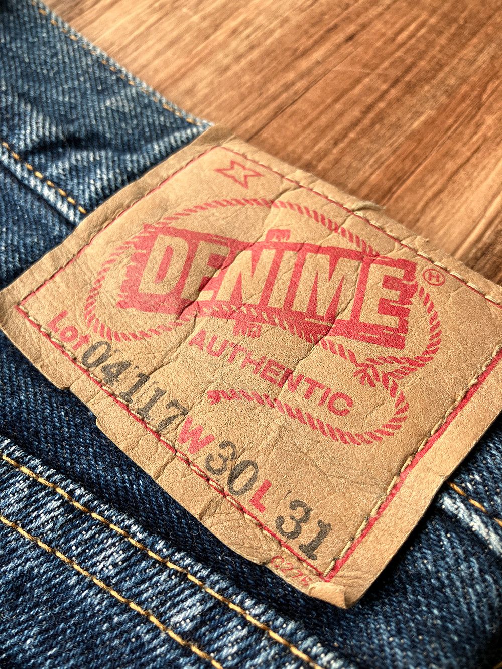 Denime DENIME Orizzonti 505 BIG-E W30 x L32 Osaka 5 Selvedge jeans Size US 30 / EU 46 - 18 Thumbnail