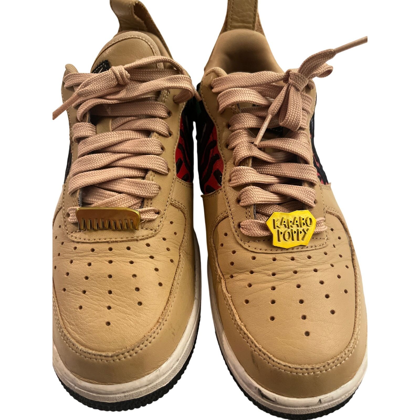 Nike Rare Karabo Poppy x Nike Air Force 1 Low - Unisex M7 / W8.5 Size US 8.5 / IT 38.5 - 6 Thumbnail