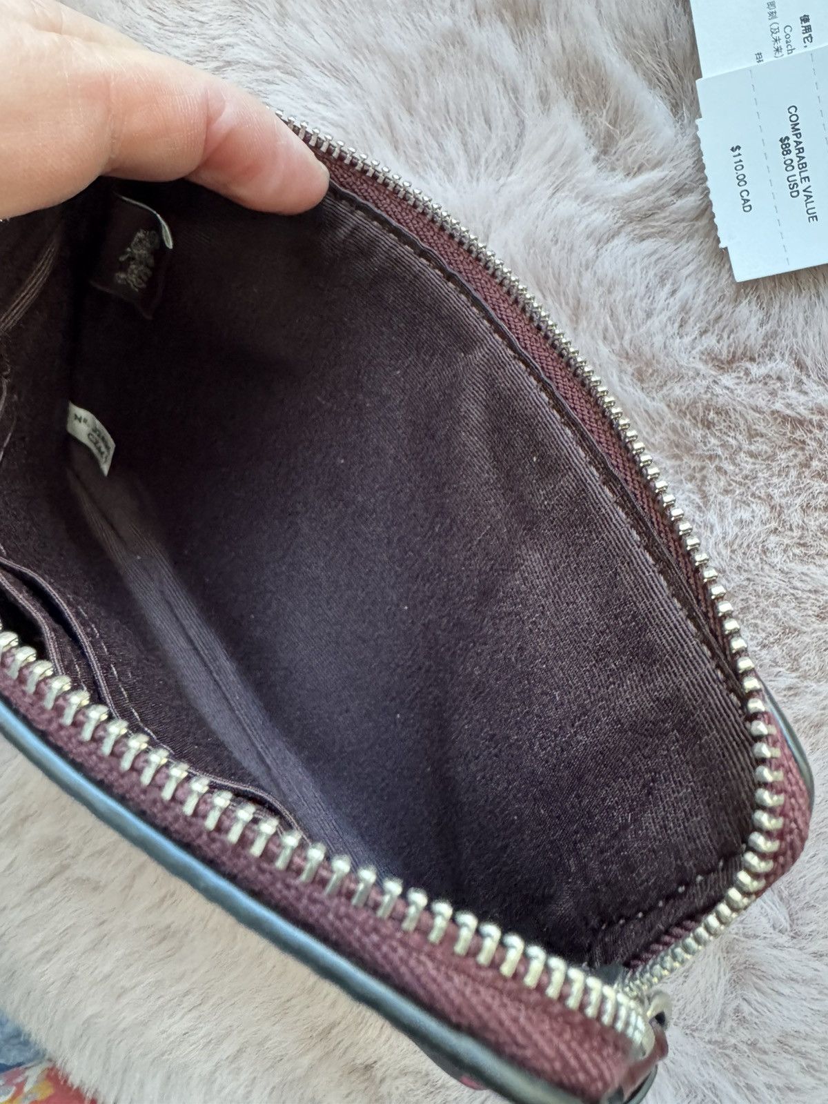 Coach Coach wristlet with pink bow print Size ONE SIZE - 3 Thumbnail