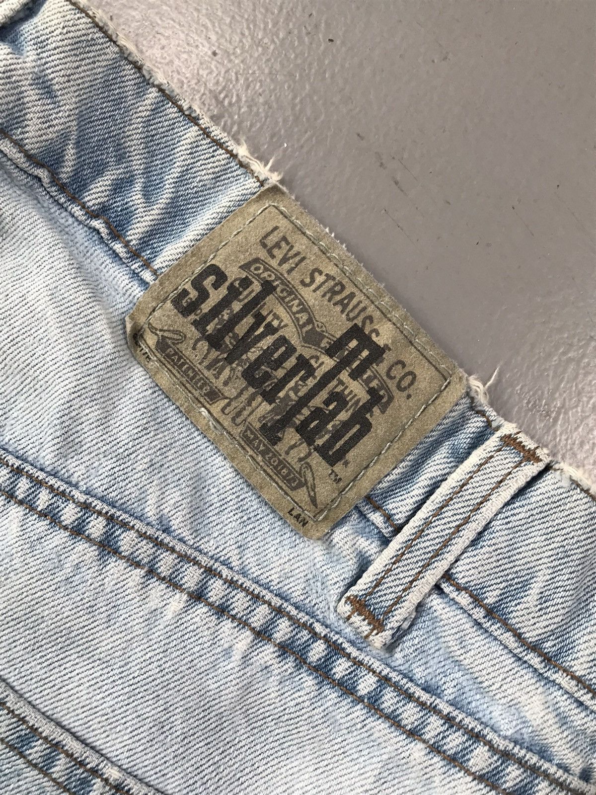 Levi's × Vintage Vintage 90s Levi’s silver tab relaxed fit denim Size US 36 / EU 52 - 9 Thumbnail