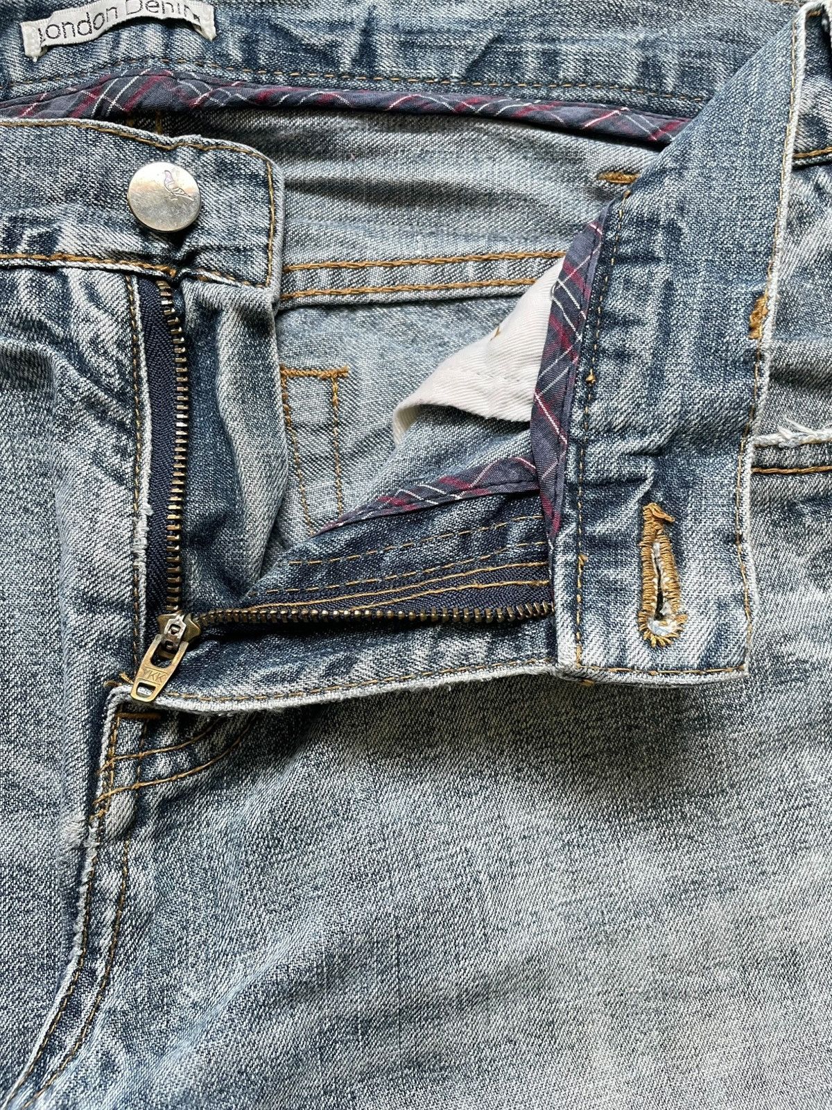 Japanese Brand Vintage Japanese Brand Faded Bootcut Flare Jeans Size US 30 / EU 46 - 9 Thumbnail