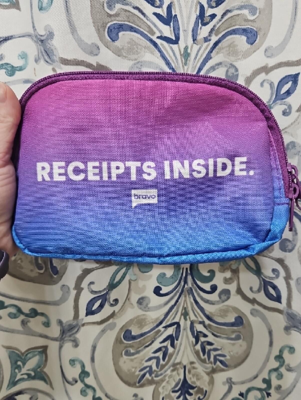 Other Receipts Inside Gradient Pouch with Bravo Logo Size ONE SIZE - 2 Thumbnail