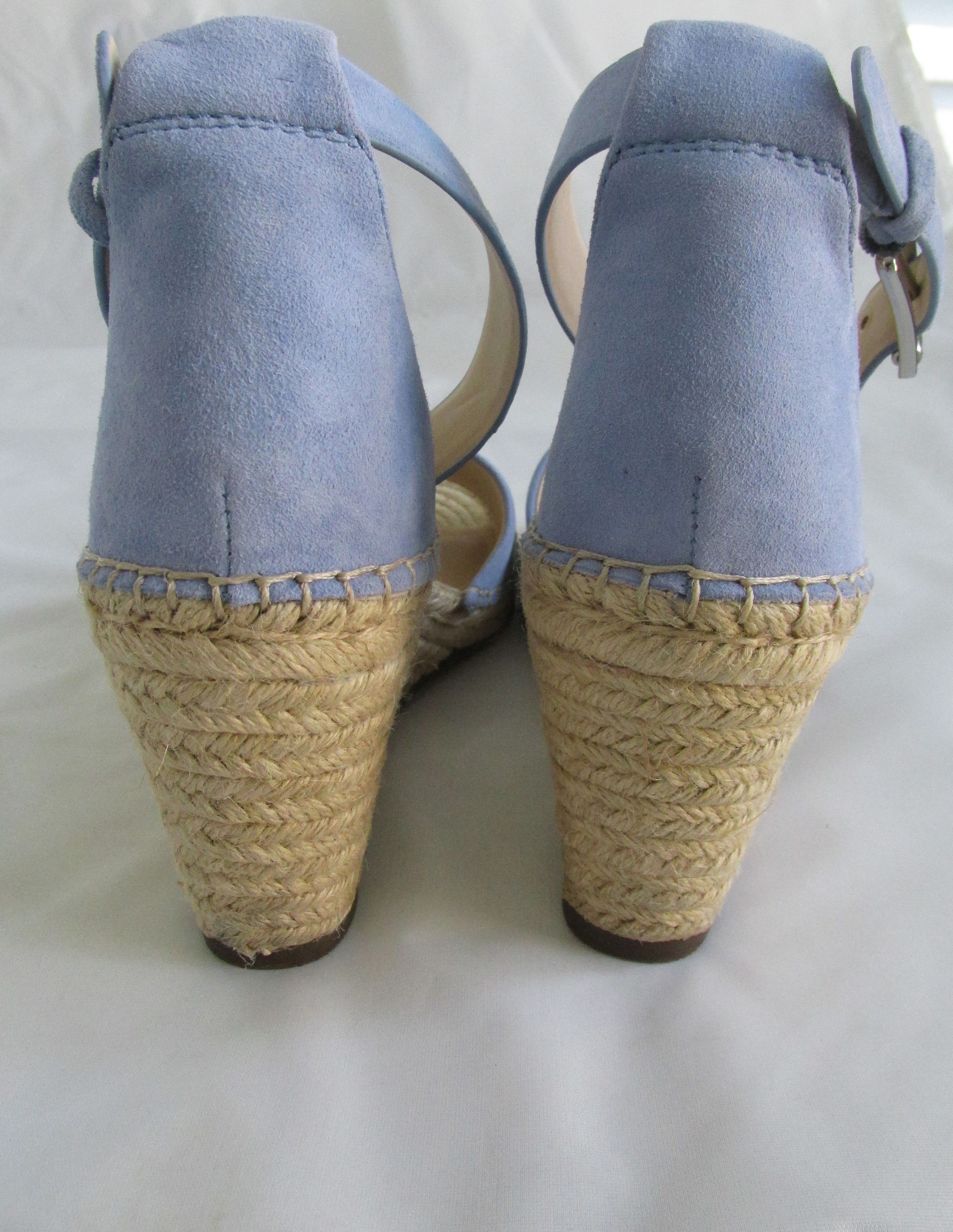 Vince Camuto Vince Camuto "Leera" New Suede Espadrille Wedges Size 8 M Size US 8 / IT 38 - 5 Thumbnail