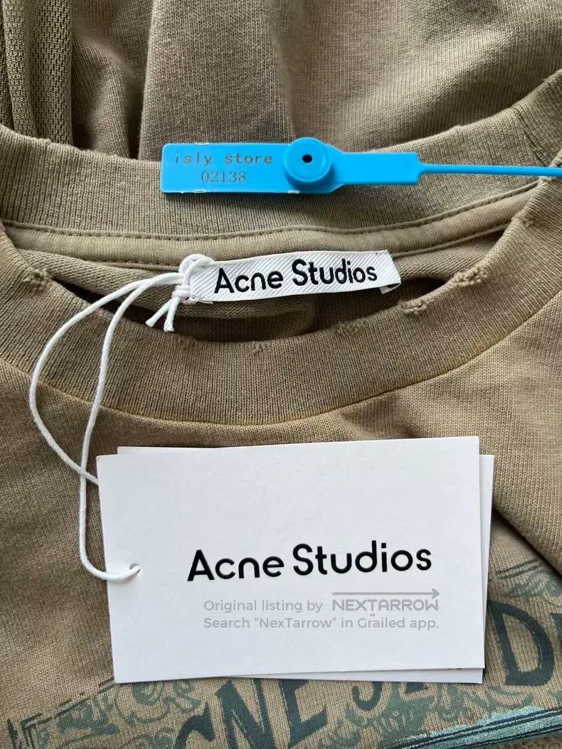 Acne Studios Acne Studios Layered Printed Loose Fit Long Sleeve Letter Size XS / US 0-2 / IT 36-38 - 5 Thumbnail