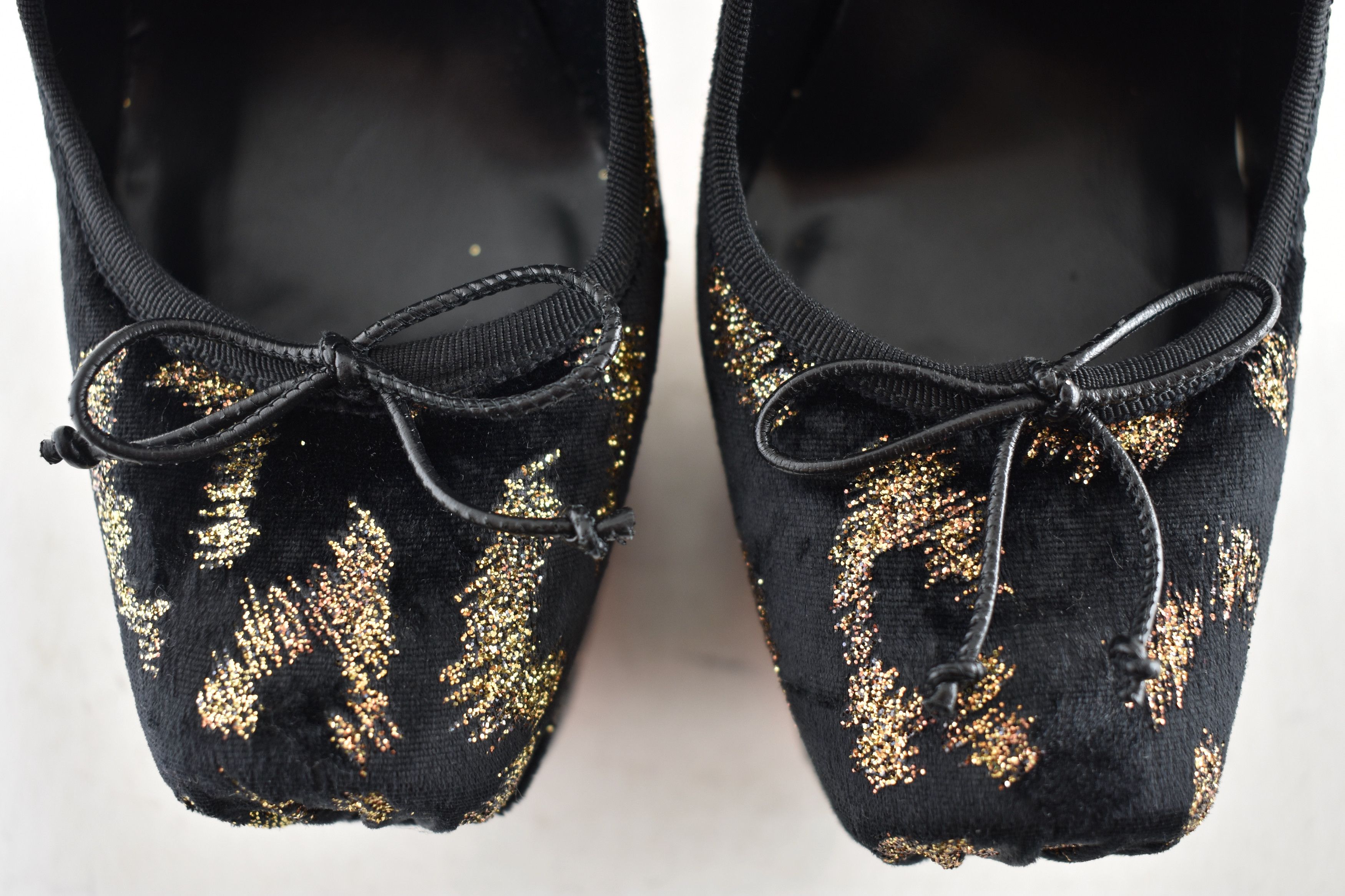 Christian Louboutin Cassia Nodo Alta 160 Black Platform Ballet Heel Pump 36 Size US 6 / IT 36 - 11 Thumbnail
