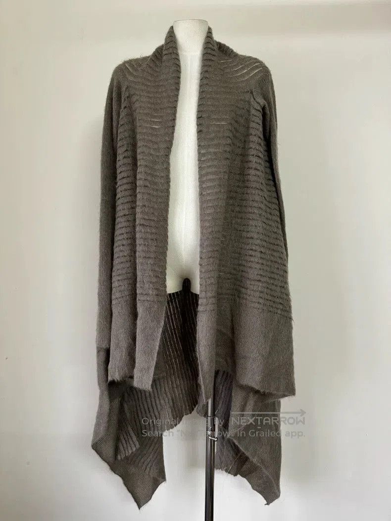 RickOwens 16Fw Wool Long Cardigan Coat.