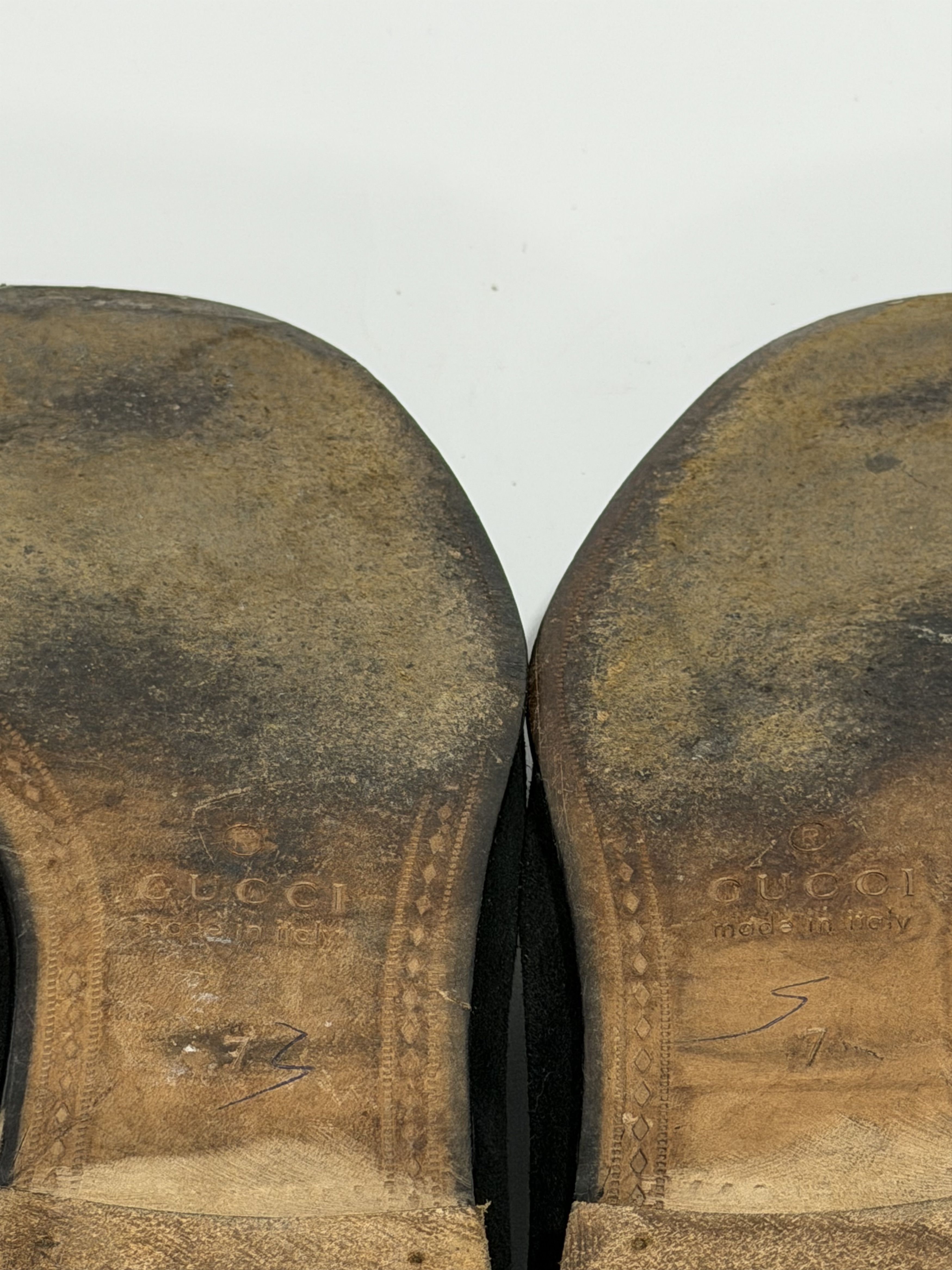 Gucci Gucci Black Suede 1953 Horsebit Loafers Size 7 UK/ 8 US Size US 8 / EU 41 - 8 Thumbnail