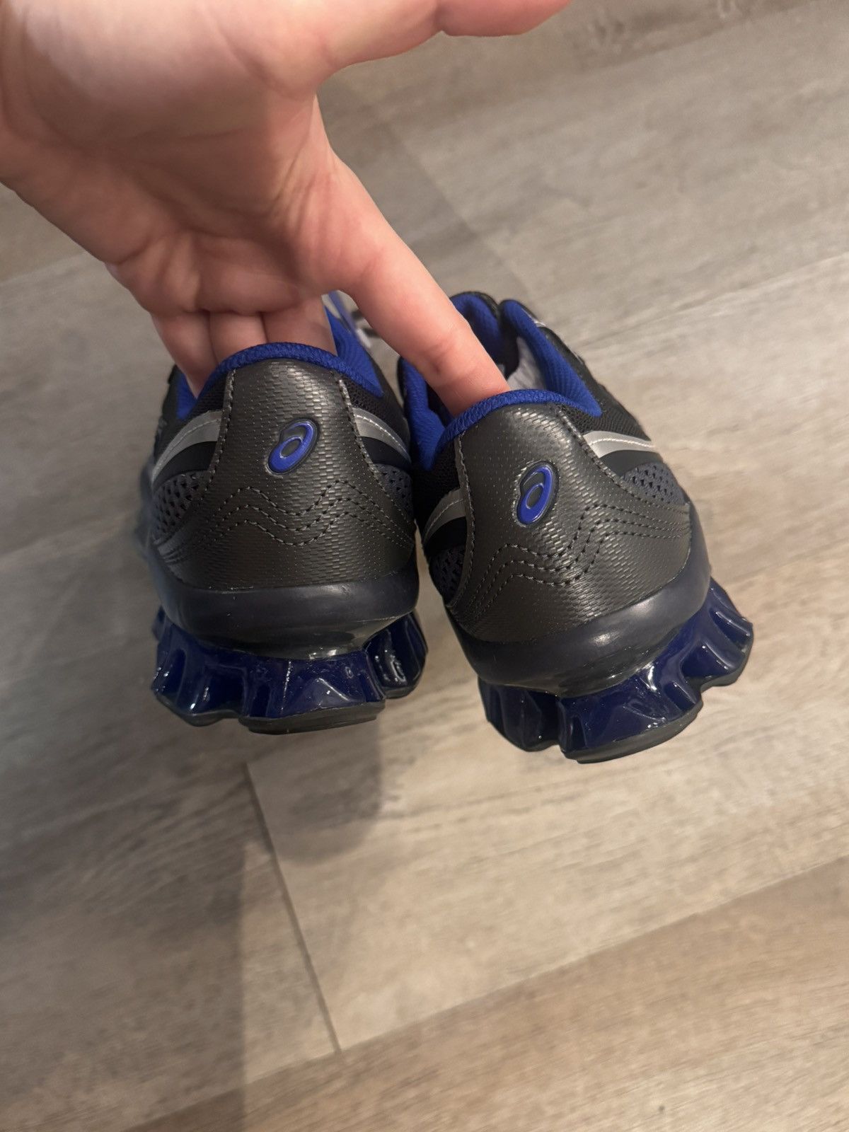 Asics × Kiko Kostadinov ASICS Gel-Quantum Zientzia Kiko Kostadinov Dark Grey Blue Size US 8 / EU 41 - 7 Thumbnail