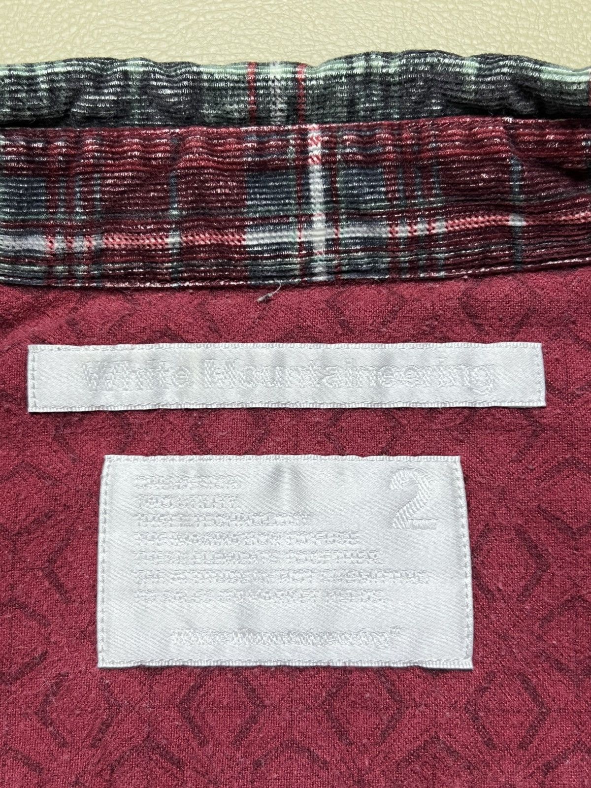 White Mountaineering White Mountaineering plaid shirt Size US M / EU 48-50 / 2 - 10 Thumbnail