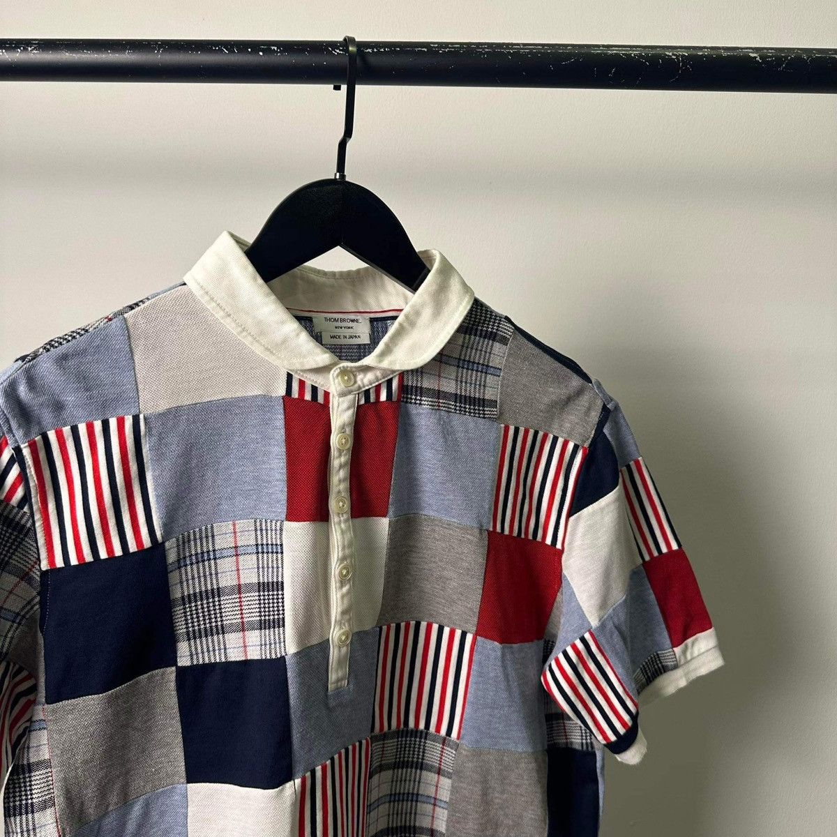 Designer × Thom Browne THOM BROWNE POLO SHIRT Size US L / EU 52-54 / 3 - 3 Thumbnail