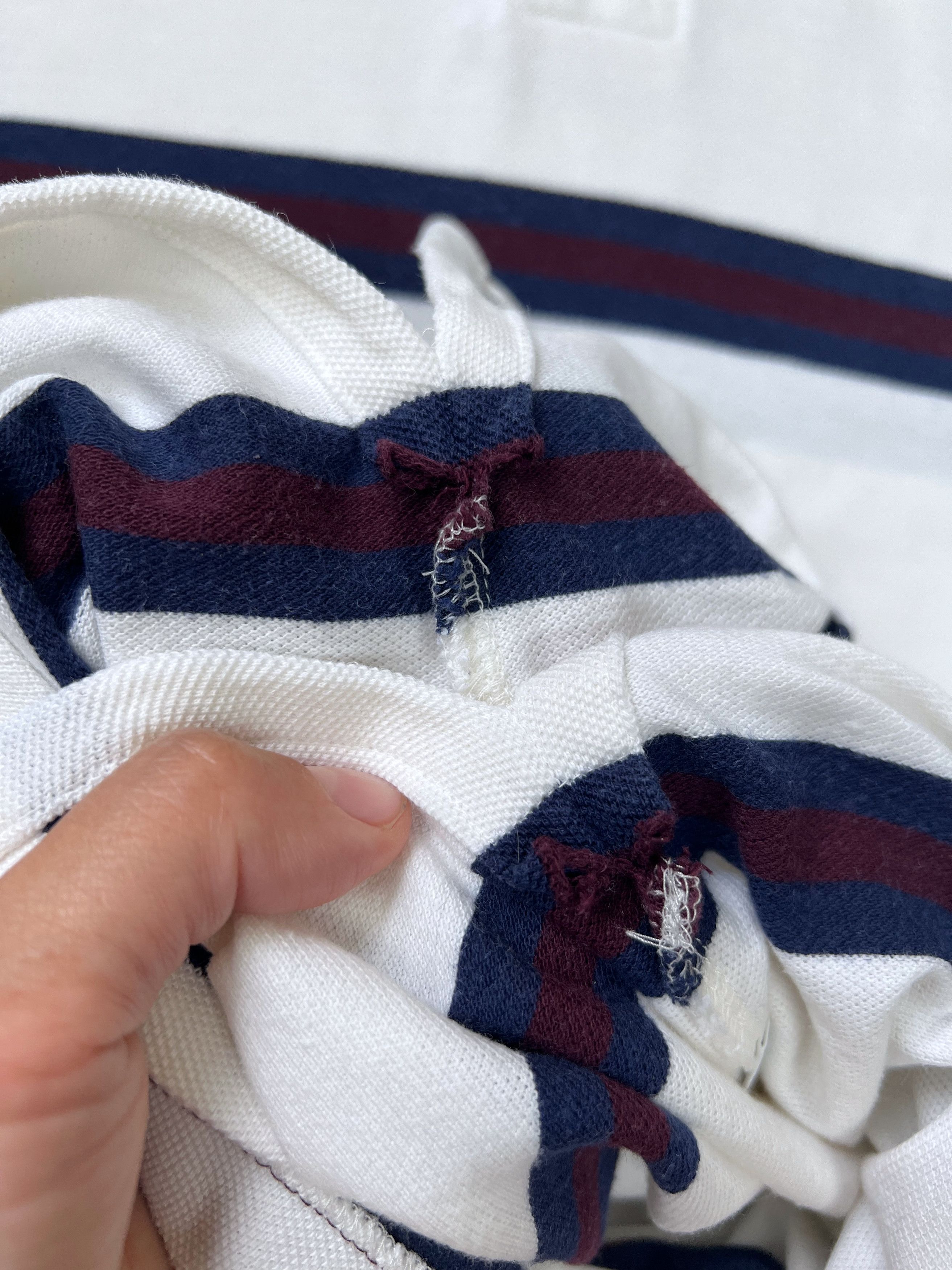 Polo Ralph Lauren Vintage Polo Ralph Lauren Striped Rugby Shirt Size US L / EU 52-54 / 3 - 17 Thumbnail
