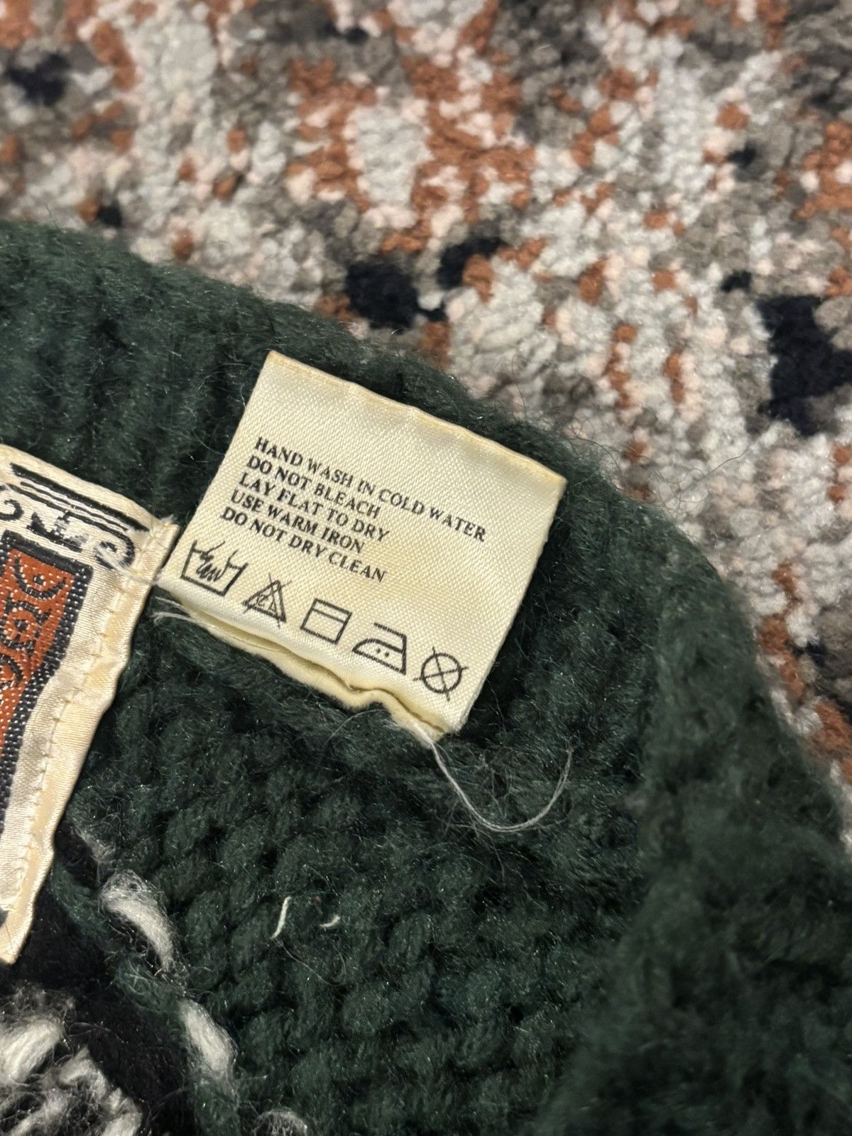 Vintage Mohair Blend Vintage 1980’s 3D Knit Sweater Size Medium Size US M / EU 48-50 / 2 - 4 Thumbnail