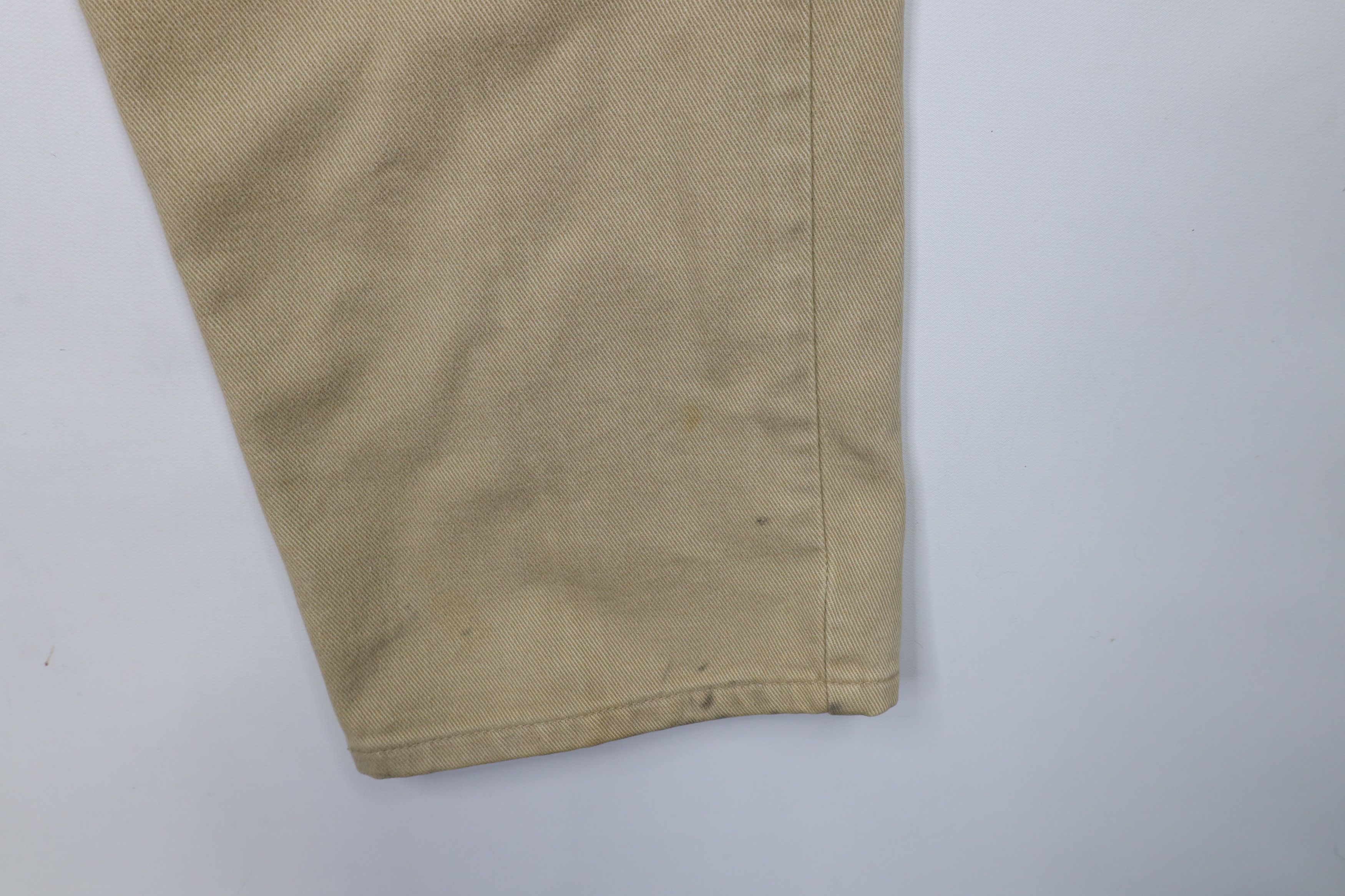 Guess × Vintage Vintage 90s Guess USA Spell Out Relaxed Tapered Leg Jeans Size US 36 / EU 52 - 7 Thumbnail