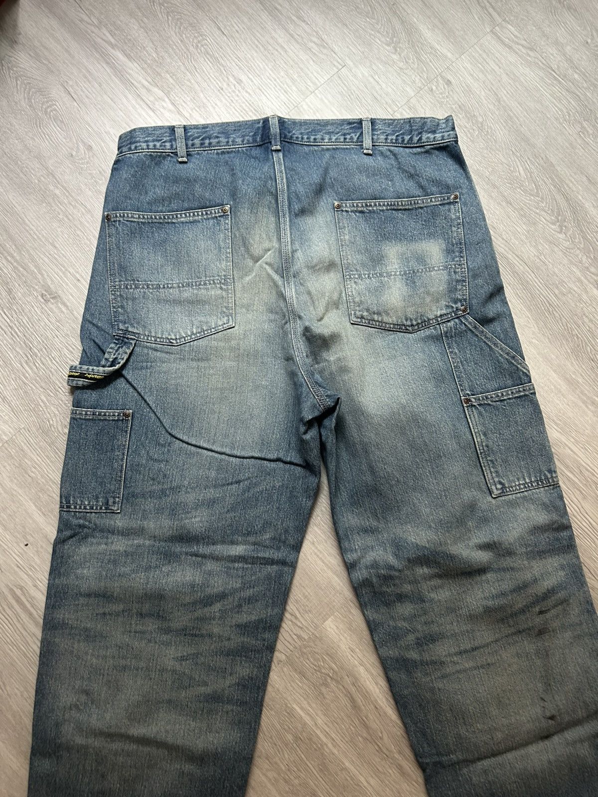 Supreme Supreme Worn Double Knee Denim Painter Jean Size US 36 / EU 52 - 5 Thumbnail