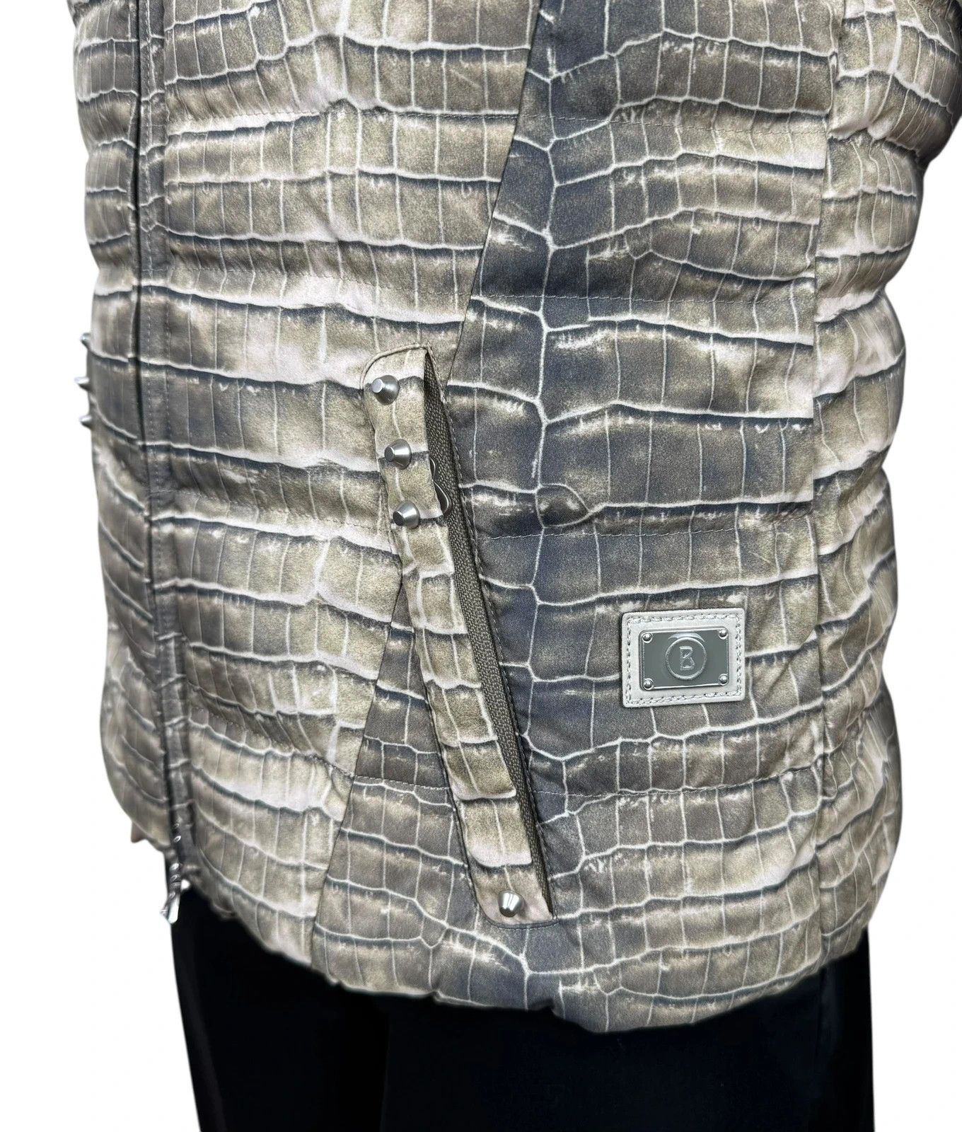 Bogner Bogner Down Vest Animal Print Womens Gilet Size S / US 4 / IT 40 - 7 Thumbnail