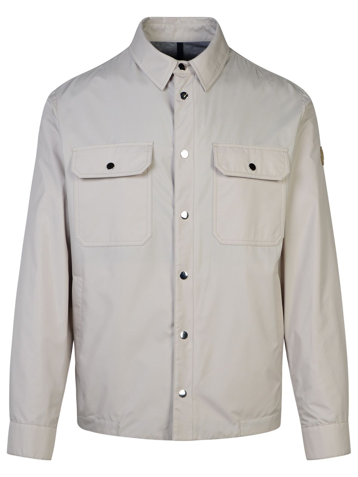 image of Moncler 'piz' Ivory Polyester Jacket, Men's (Size XL)