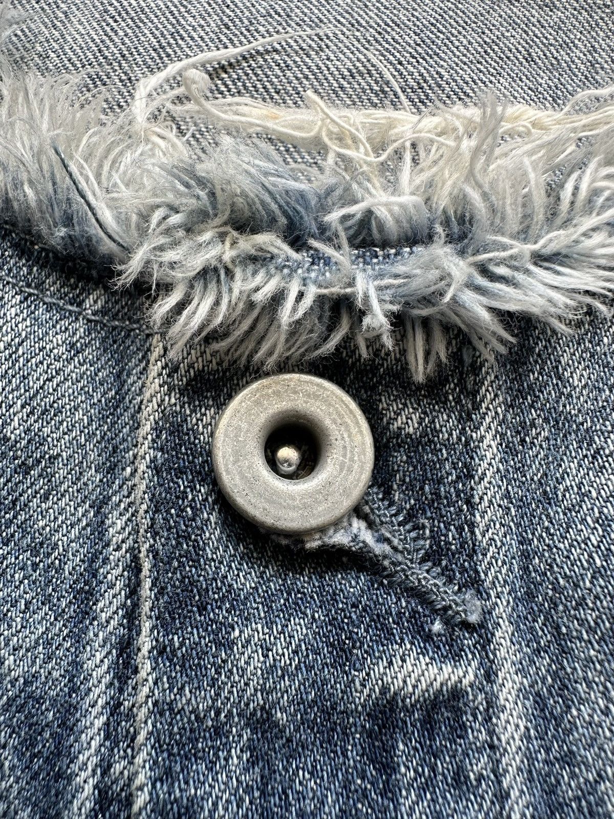 Japanese Brand 15FW - Archive AG by Experiment denim jacket Size US L / EU 52-54 / 3 - 18 Thumbnail