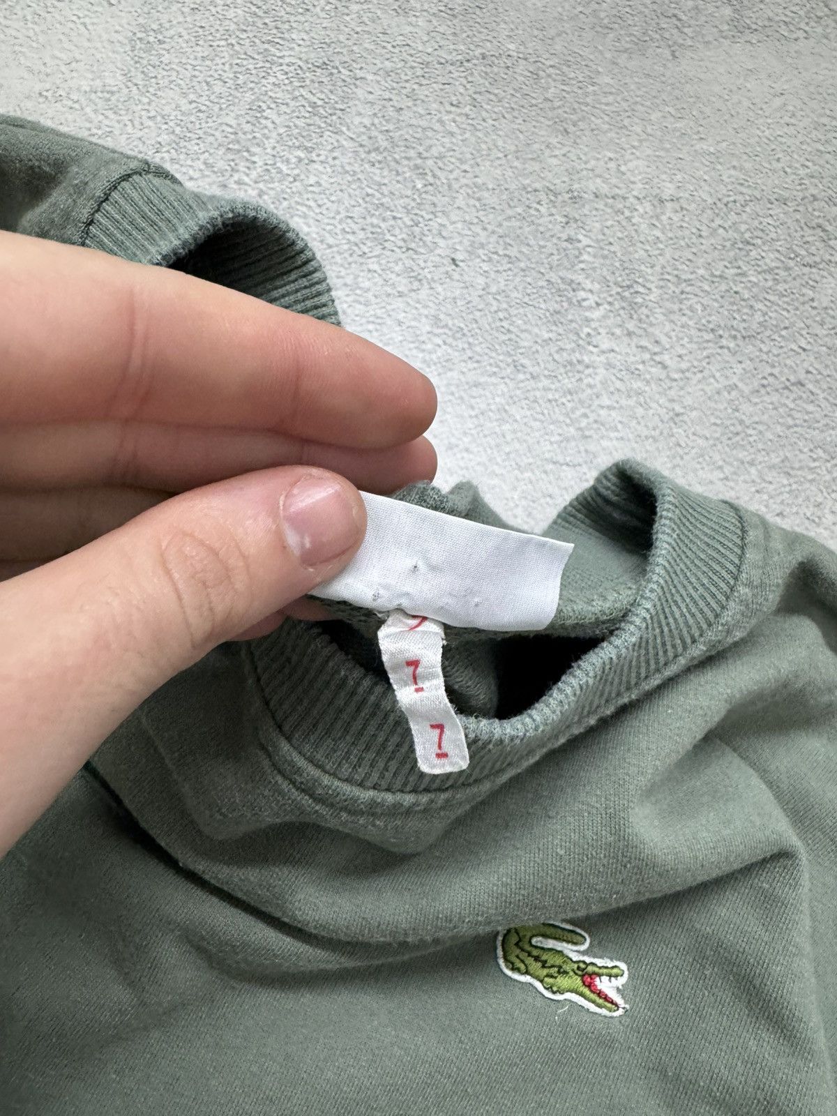 Lacoste Vintage Y2k Lacoste Sweatshirt 90’s Size US XXL / EU 58 / 5 - 9 Thumbnail