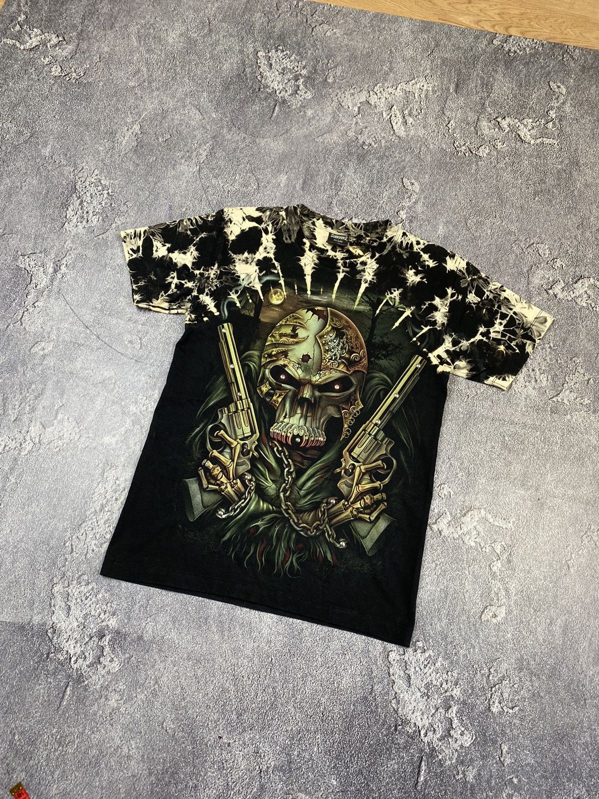 20471120 × Band Tees × If Six Was Nine Y2K Skull Tye Dye If Six Was Nine VTG Band T-shirt Size US S / EU 44-46 / 1 - 2 Thumbnail