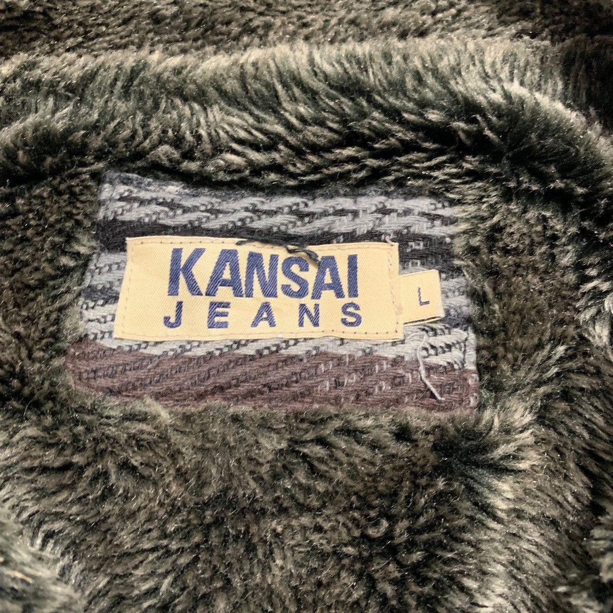 Kansai Yamamoto Kansai Jeans Tartan Jacket Size US L / EU 52-54 / 3 - 5 Thumbnail