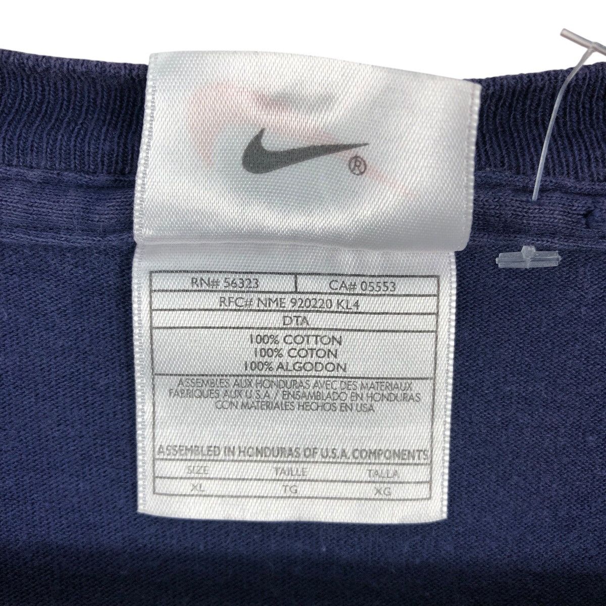 Nike × Vintage Vintage NIKE USA NATIONAL Team Swoosh Sportswear T-Shirt Size US XL / EU 56 / 4 - 7 Thumbnail