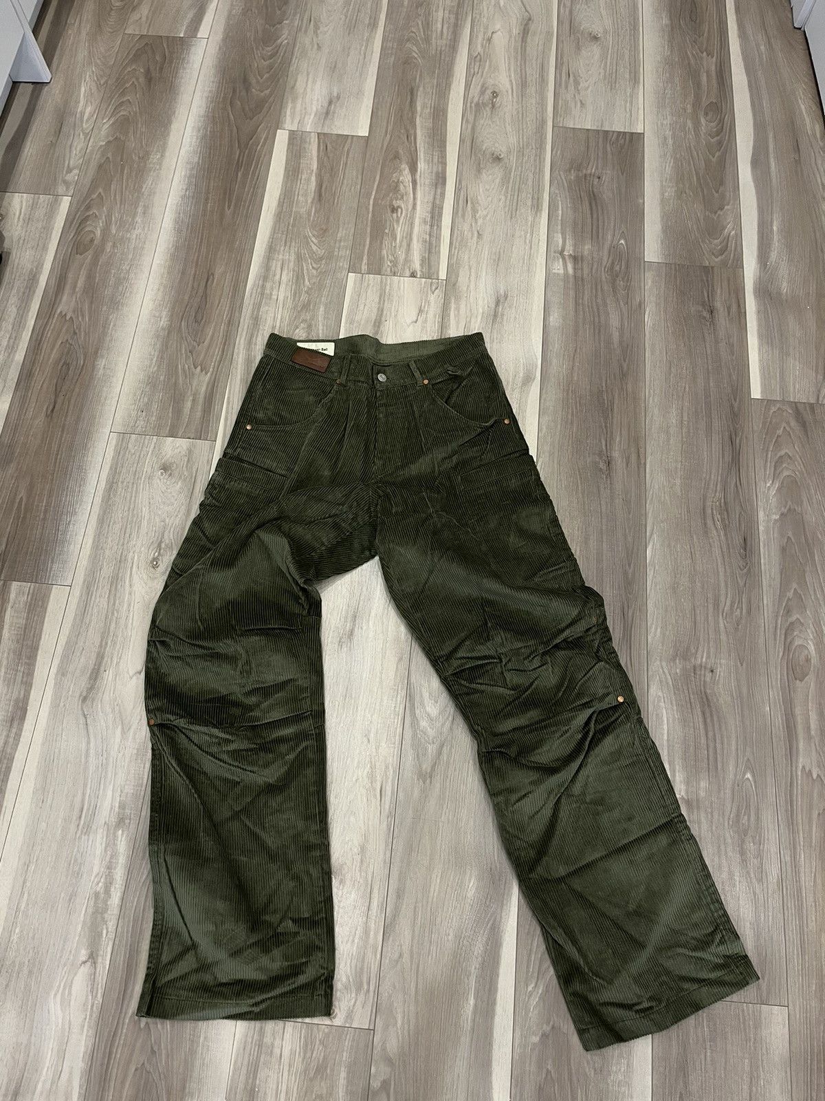 Andersson Bell Andersson Bell Corduroy green Cargos! Size US 32 / EU 48 - 1 Thumbnail