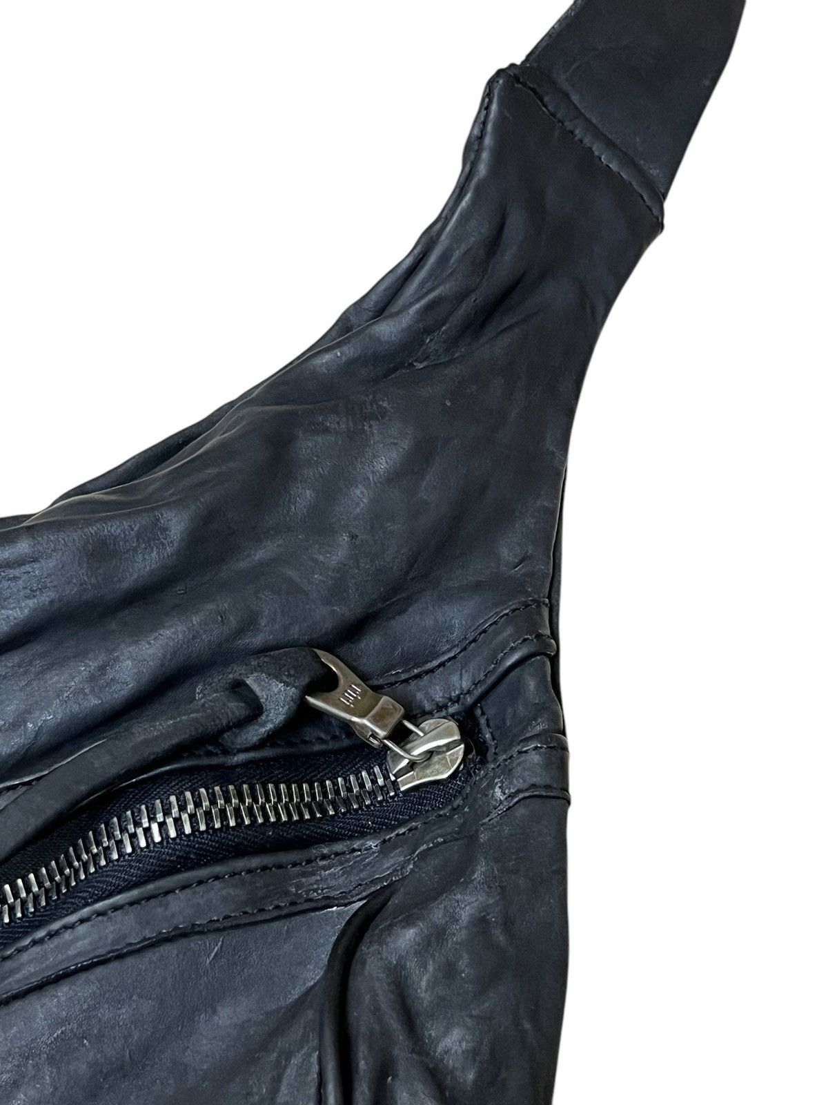 Isamu Katayama Backlash ISAMU KATAYAMA BACKLASH BLACK LEATHER COWHIDE SHOULDER BAG Size ONE SIZE - 9 Thumbnail