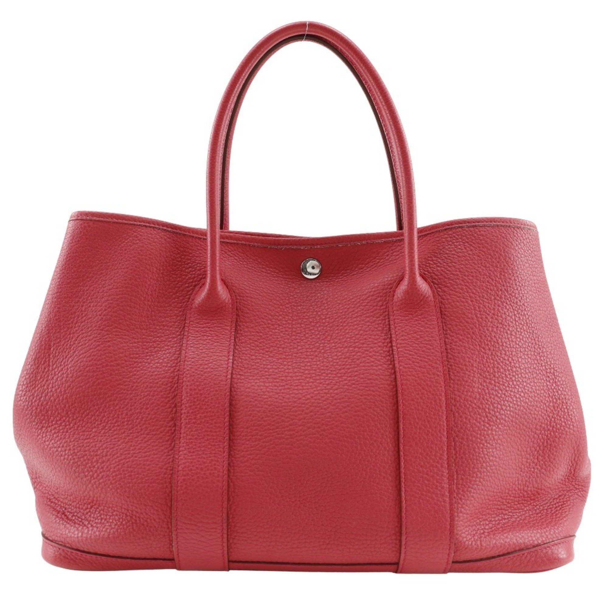 Hermes Hermes Garden PM Tote Bag Negonda Bougainvillea 2012 Pink □P Snap Button party Ladies Size ONE SIZE - 1 Thumbnail