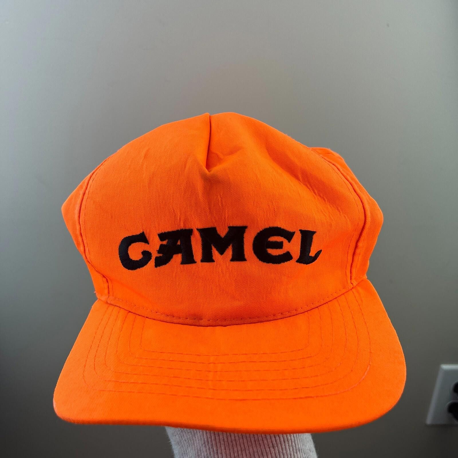 Camel Vintage 90s Camel Cigarettes Snapback Hat Spell Out Size ONE SIZE - 1 Thumbnail