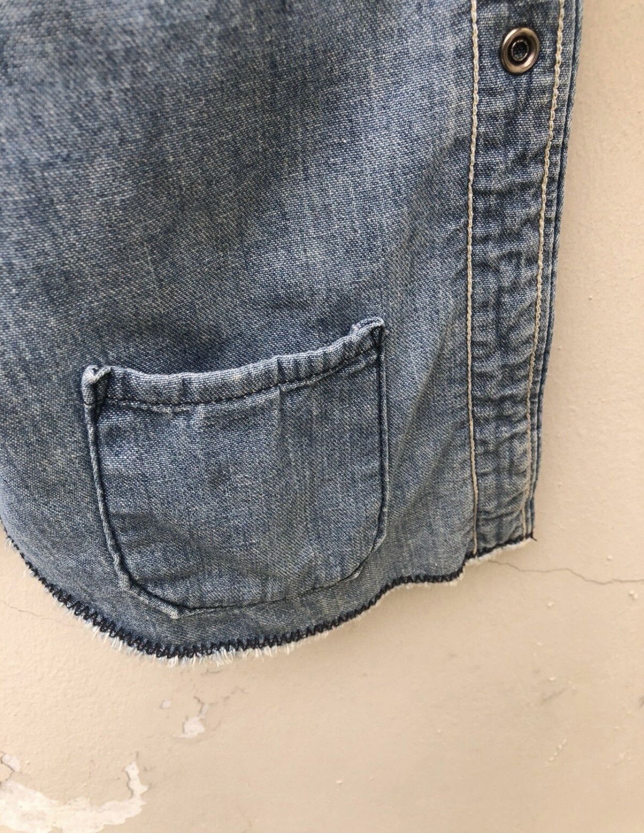 Blue Blue Japan Vintage Blue Blue Japan Mud Wash Denim Western Shirt Size US S / EU 44-46 / 1 - 20 Thumbnail
