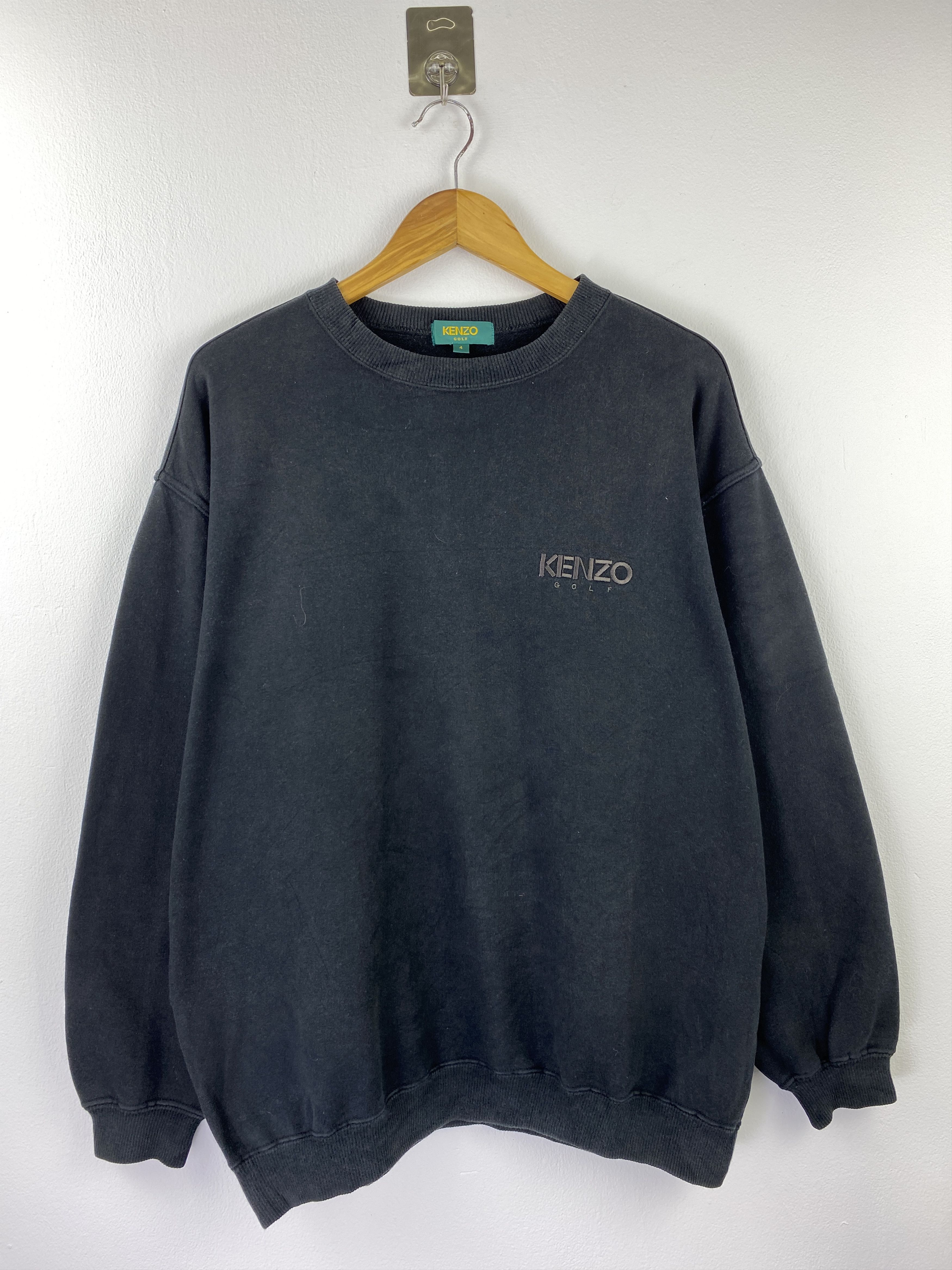 Kenzo Vintage Kenzo Golf Spell Out Pullover Sweatshirt SH0447 Size US XL / EU 56 / 4 - 8 Thumbnail
