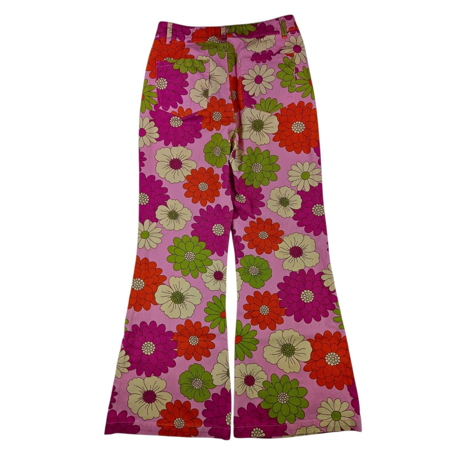 Other Princess Highway | Flower Print Flair High Rise Jeans | 10 Size 32" / US 10 / IT 46 - 3 Thumbnail