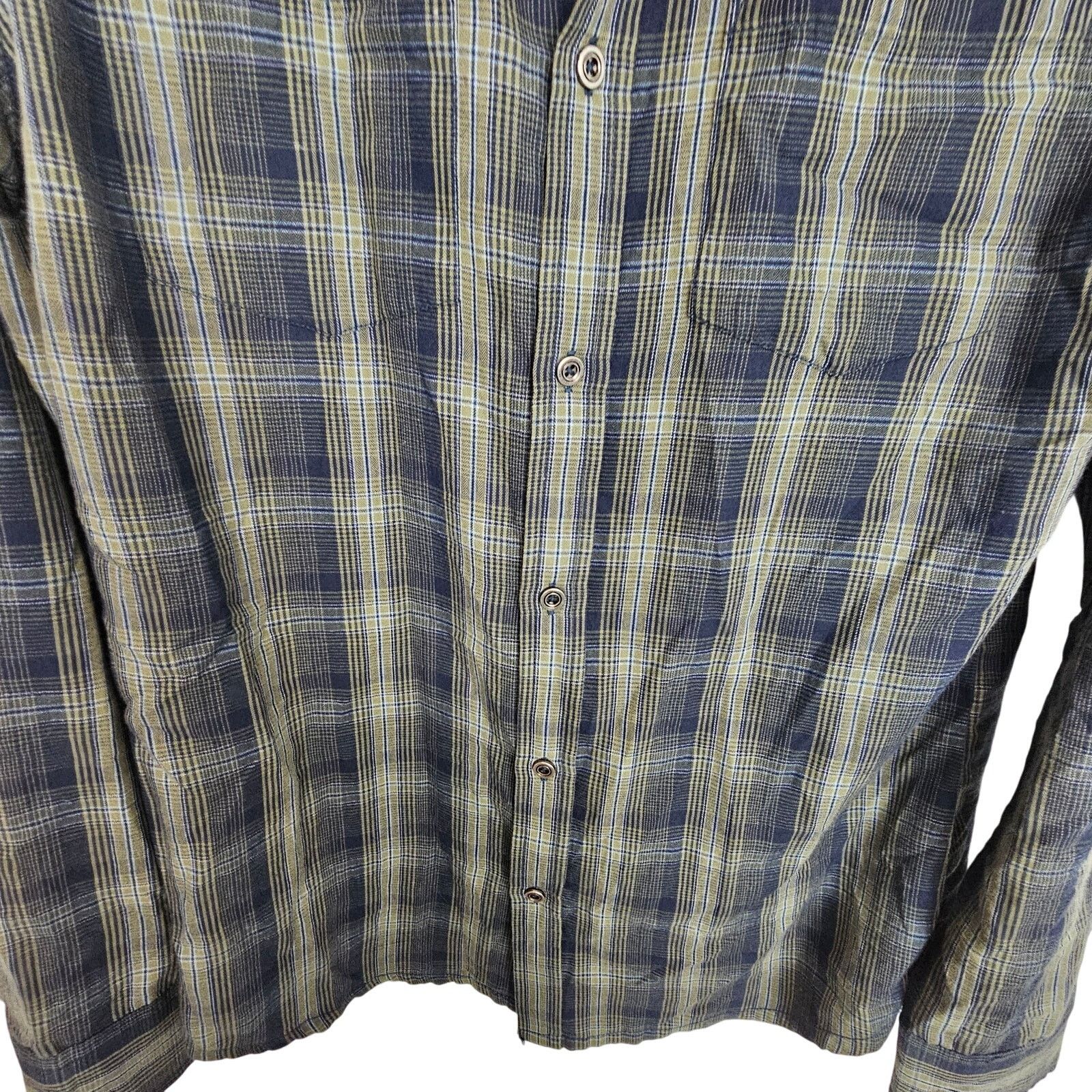 Prana Prana Mens Plaid Shirt Size L Casual Outdoor Gorpcore Trail Size US L / EU 52-54 / 3 - 3 Thumbnail