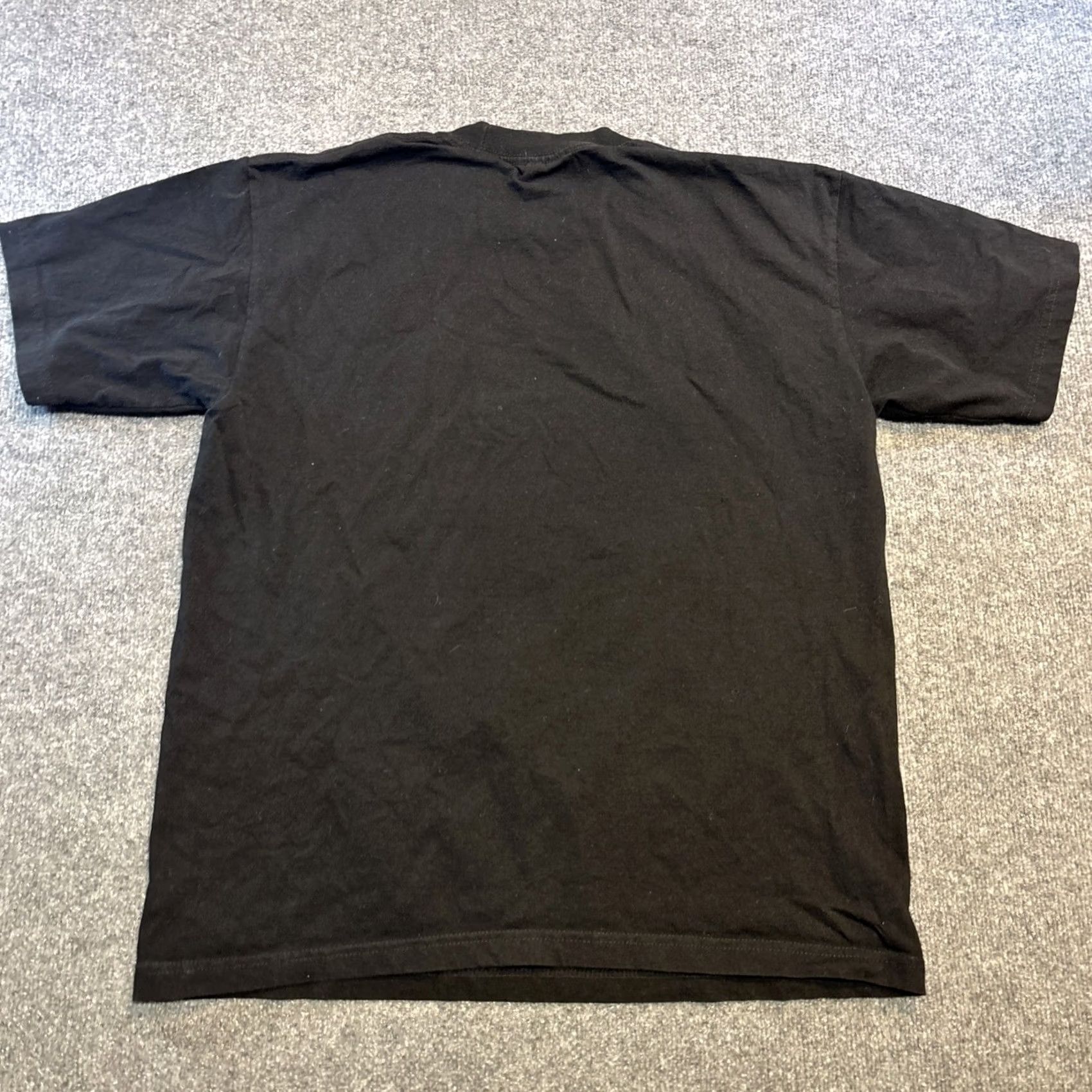 Vintage VINTAGE Raiders Shirt Graphic Black T-Shirt Los Angeles Men XL One Nation 90s Mens XL Shirts Shirt Size US XL / EU 56 / 4 - 7 Thumbnail