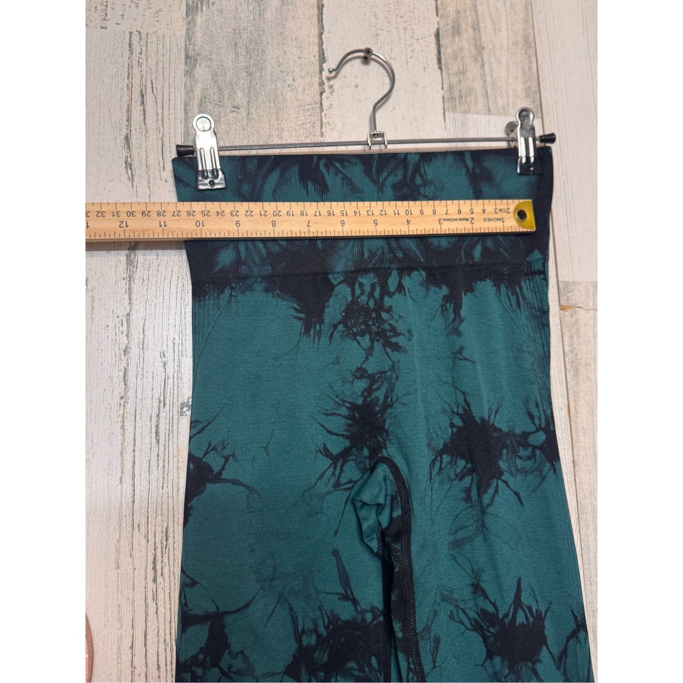 Other Green Black Tie-Dye Seamless High-Waist Leggings Women’s Siz Size 26" / US 2 / IT 38 - 7 Thumbnail