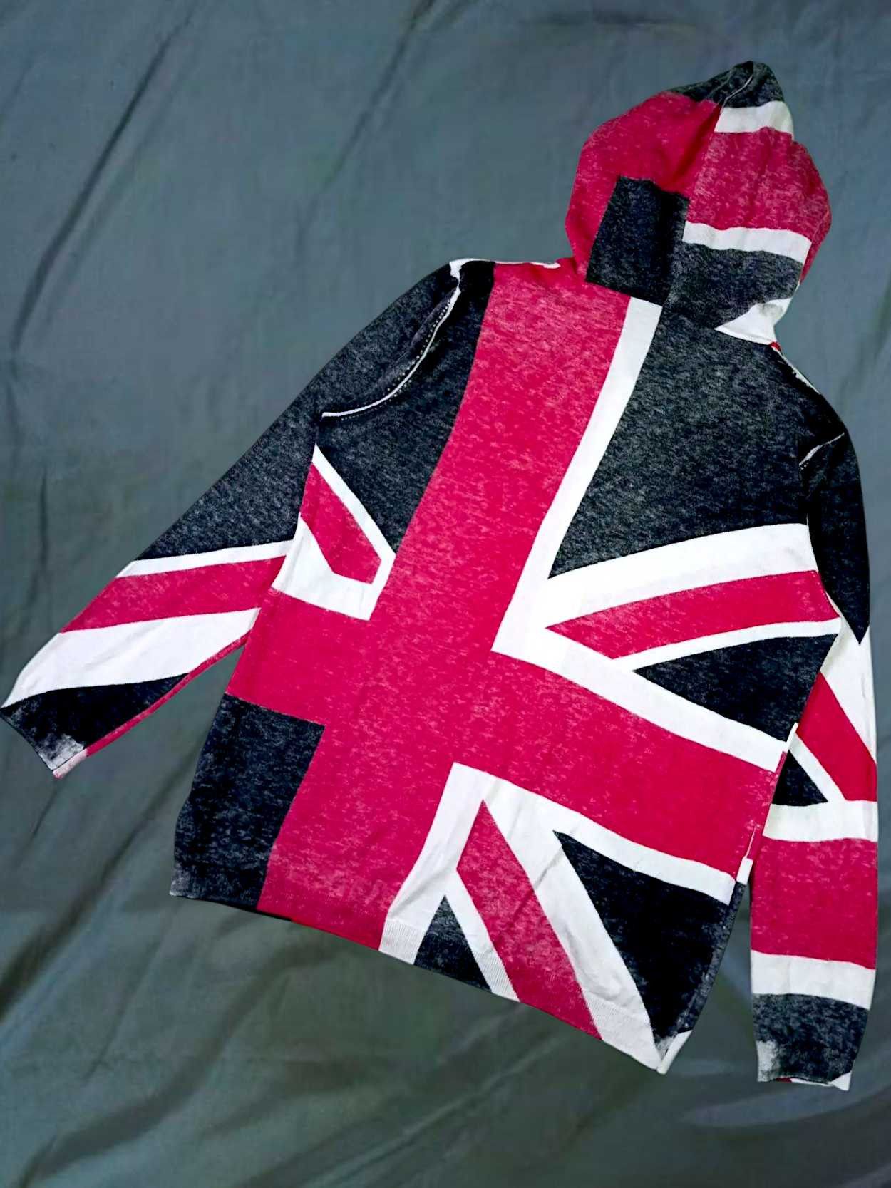 Designer × Japanese Brand Gerry Weber Zipper Hoodie Union Jack All Over Print Size US L / EU 52-54 / 3 - 11 Thumbnail